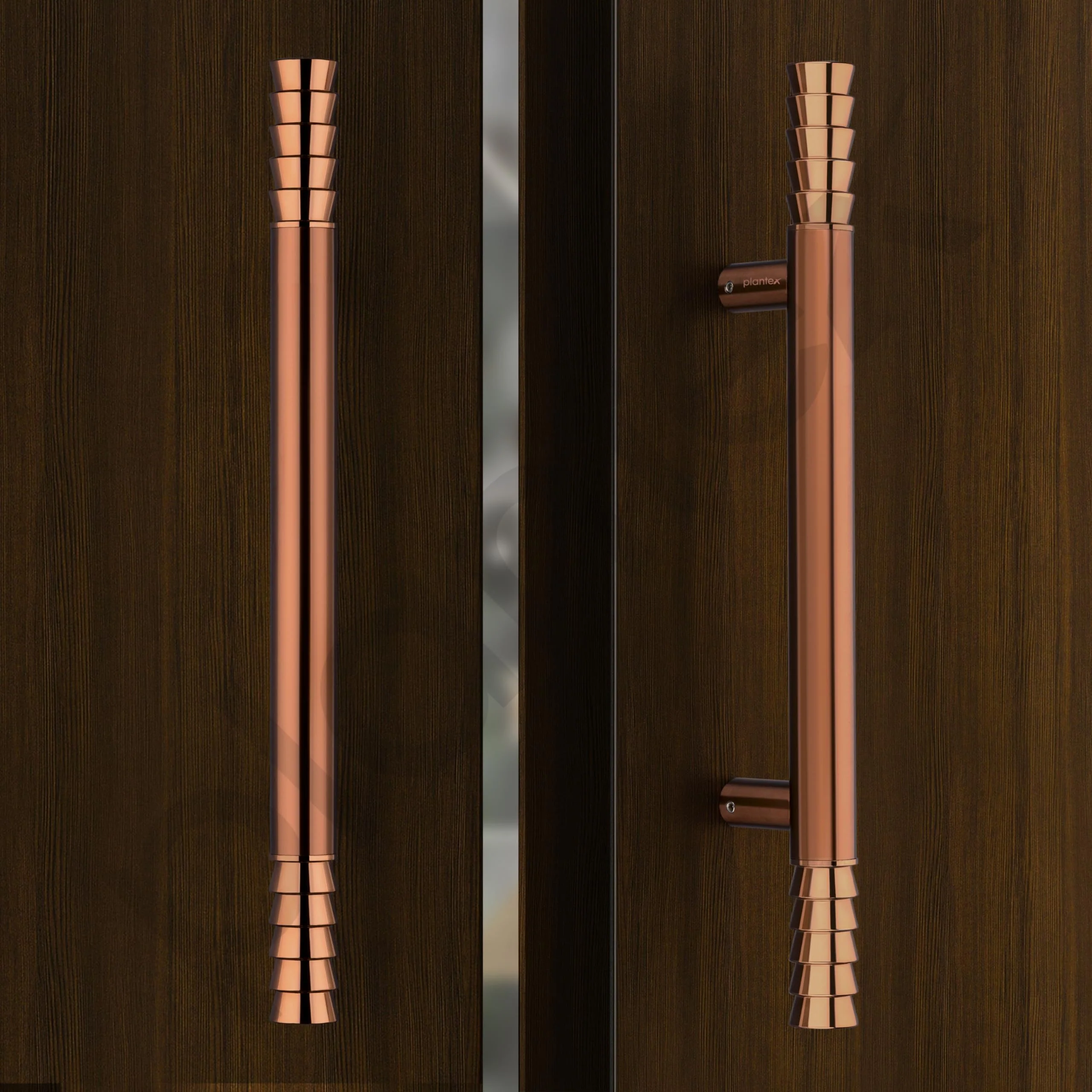 Plantex 14 Inch Stainless Steel Lotus Main Door Handle/Pull-Push Handles for Main Door/Wooden & Glass Door Handle/3 Years Warranty Pack of 2 (PVD Rose Gold) - Image 7