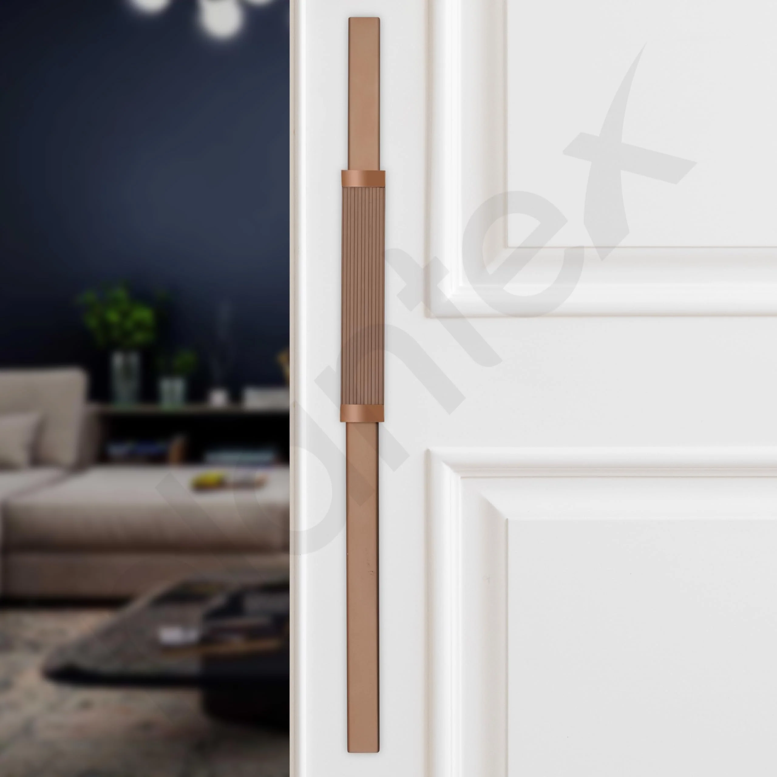 Plantex 20.5 Inch Main Door Handle/Aluminium Door Handle/Pull-Push Door Handle - (Pack of 1, Rose Gold) - Image 7