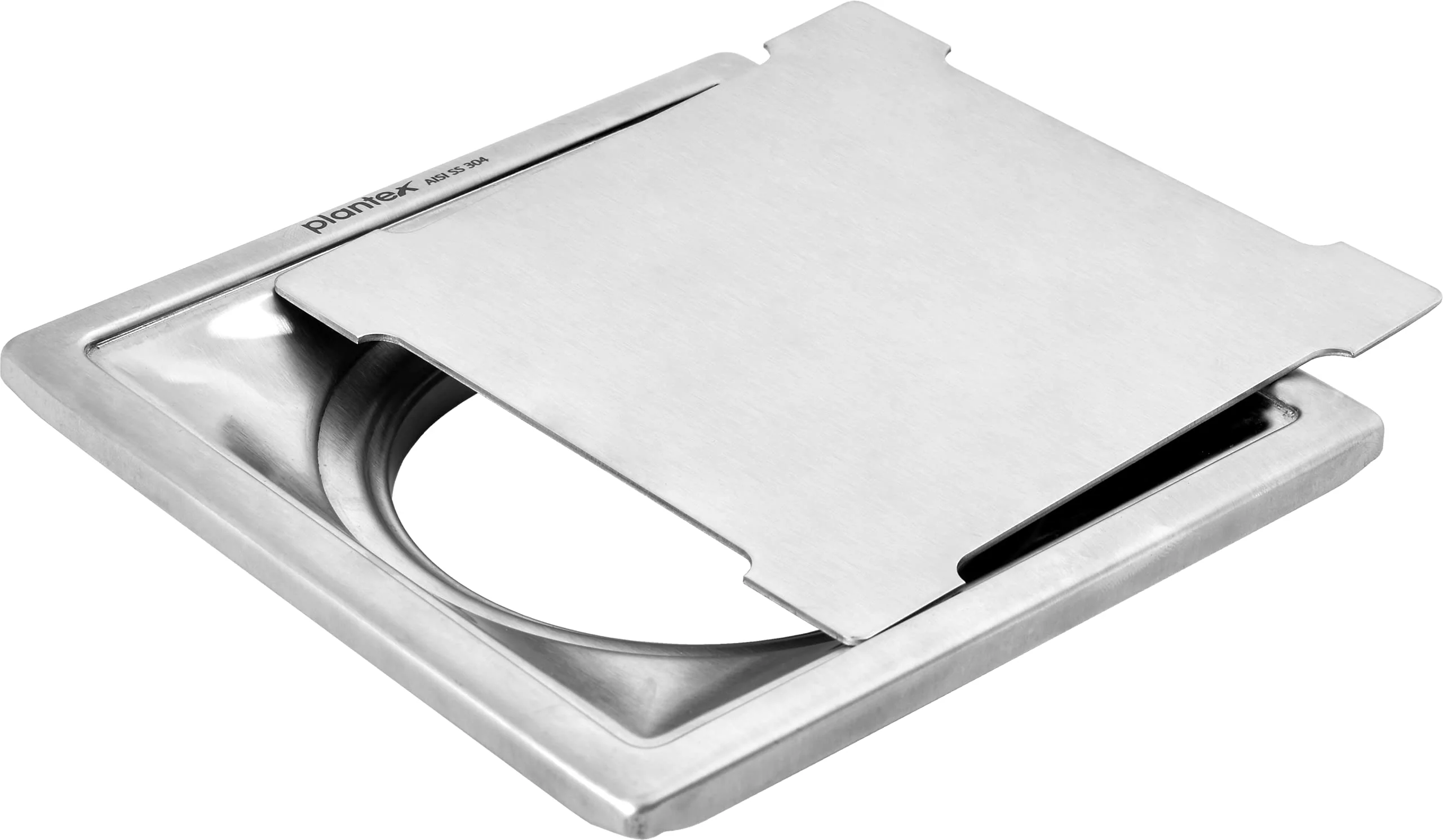 Plantex 304 Grade Stainless Steel Bathroom 6x6 Inches Square Floor Drain/Bathroom Jali for Drain/Bathroom Accessories (Matt Finish) - Image 4