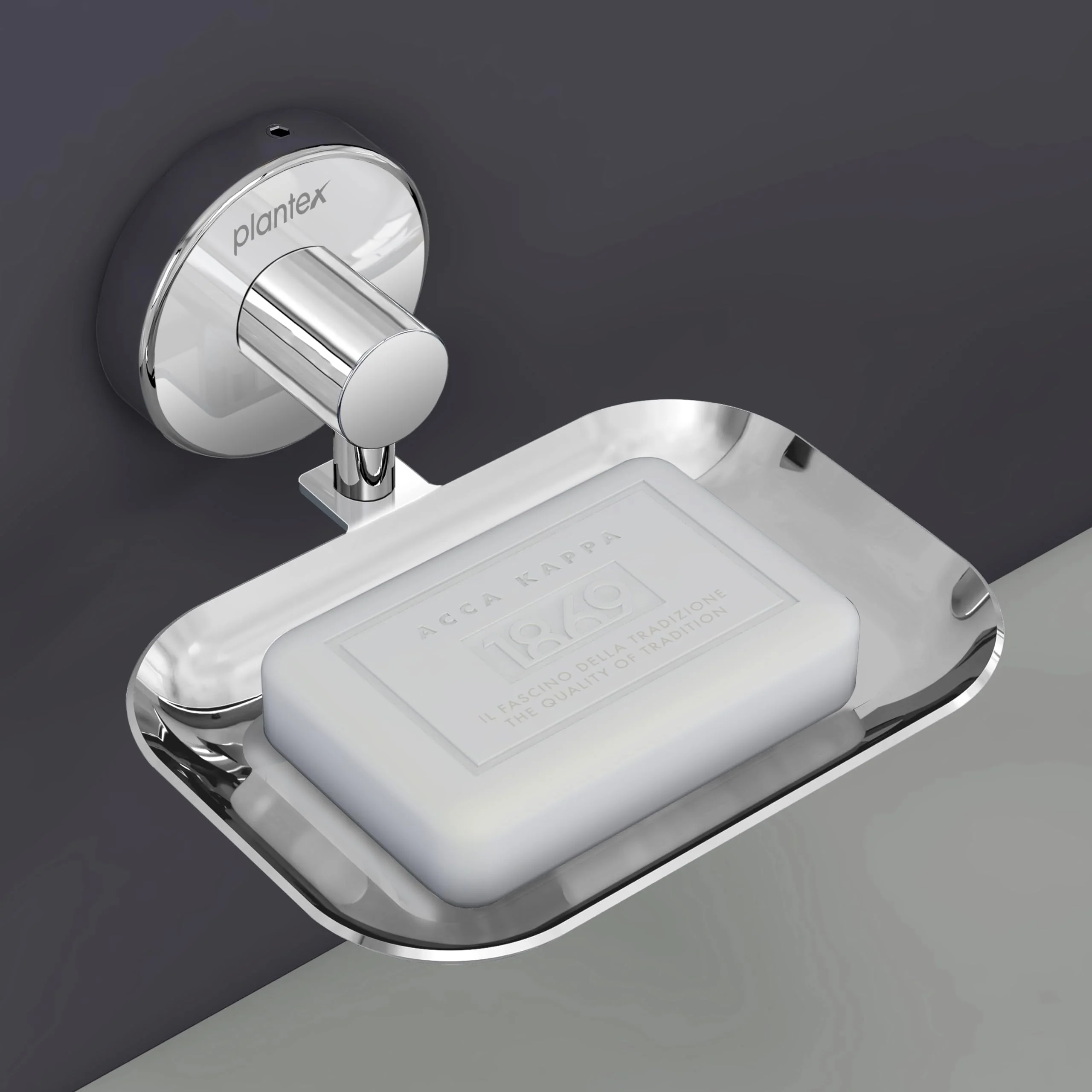 Plantex 304 Grade Stainless Steel Soap Holder/Bathroom Soap Holder/Kitchen Soap Stand for Sink - Bathroom Accessories (Chrome) - Image 7