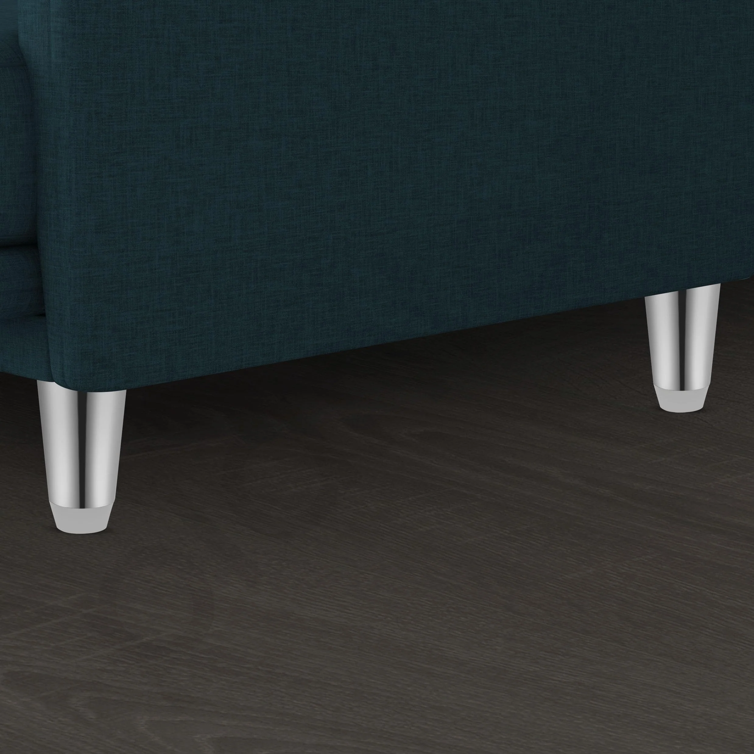 Plantex 4 Inch Heavy Duty Sofa Legs for Table Support (Chrome, 8 Pcs) - Image 2