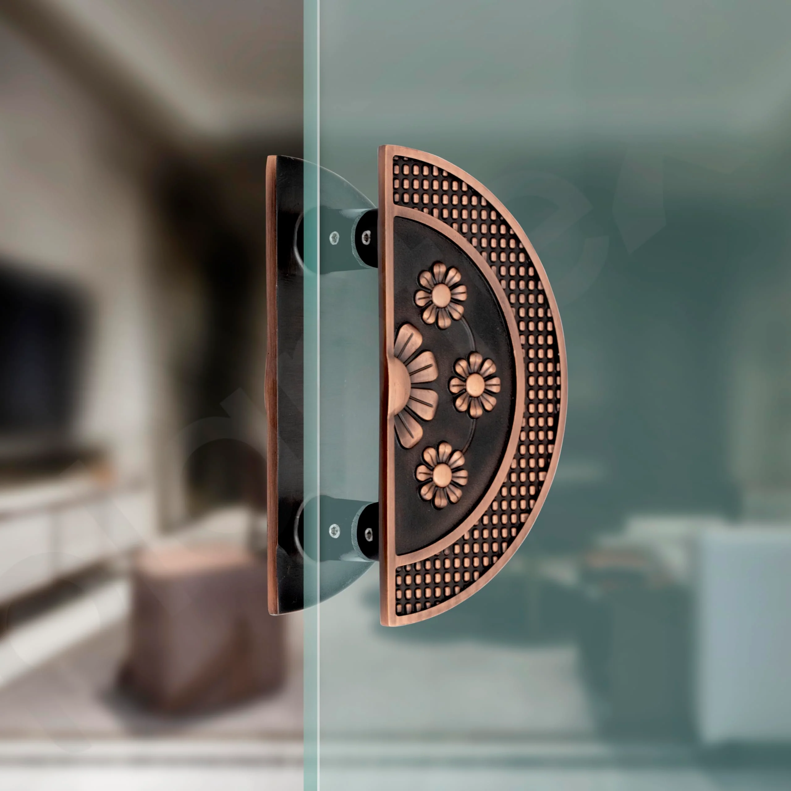 Plantex 6 Inch Main Door Handle/Aluminium Door Handle/Pull-Push Door Handle (Pack of 1, Copper Antique) - Image 6