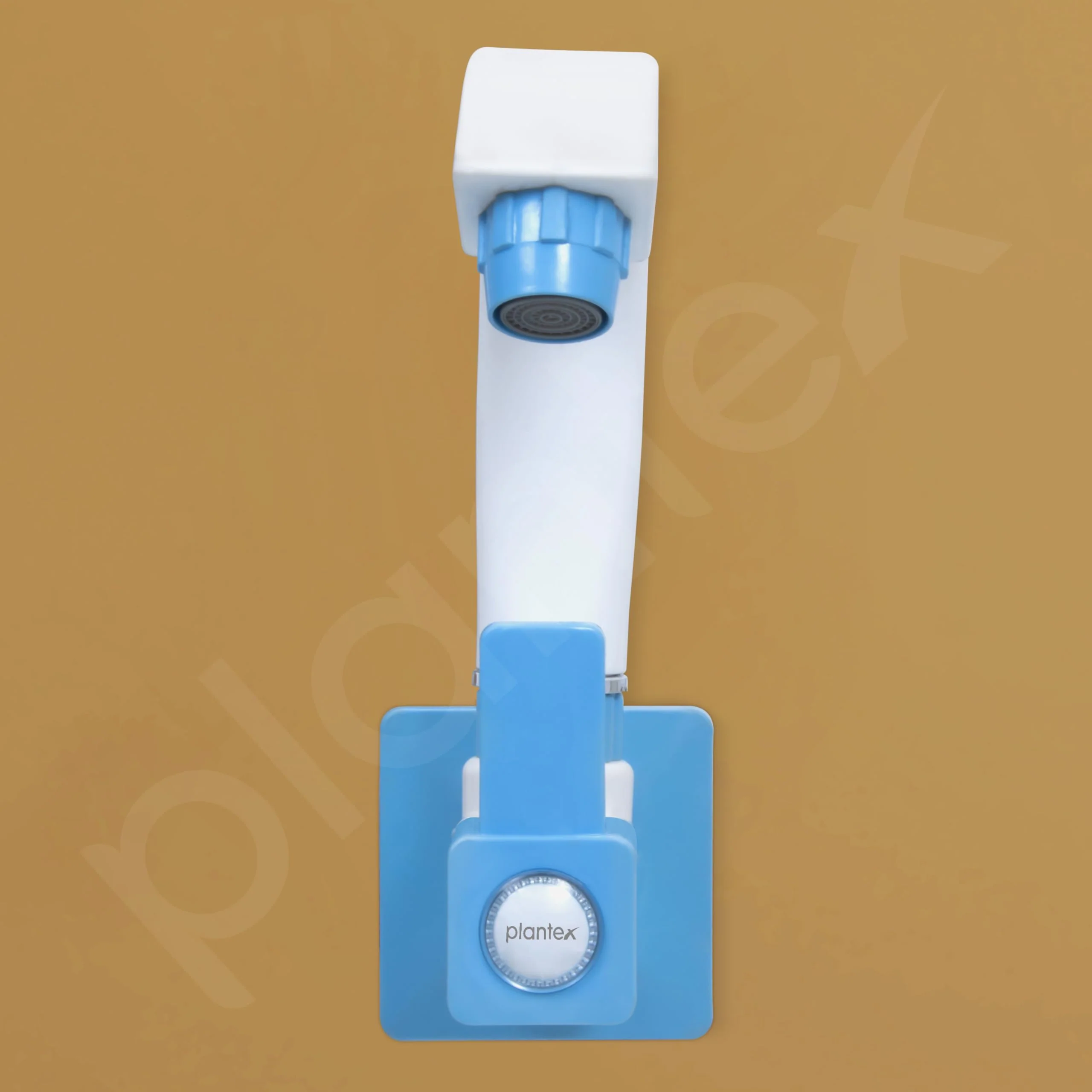 Plantex ABS Plastic ES-115 Single Lever Sink Cock 360 Degree Swivel Spout for Kitchen Faucet/Water Saving Aerator with Plastic Flange (Blue & White) - Image 3