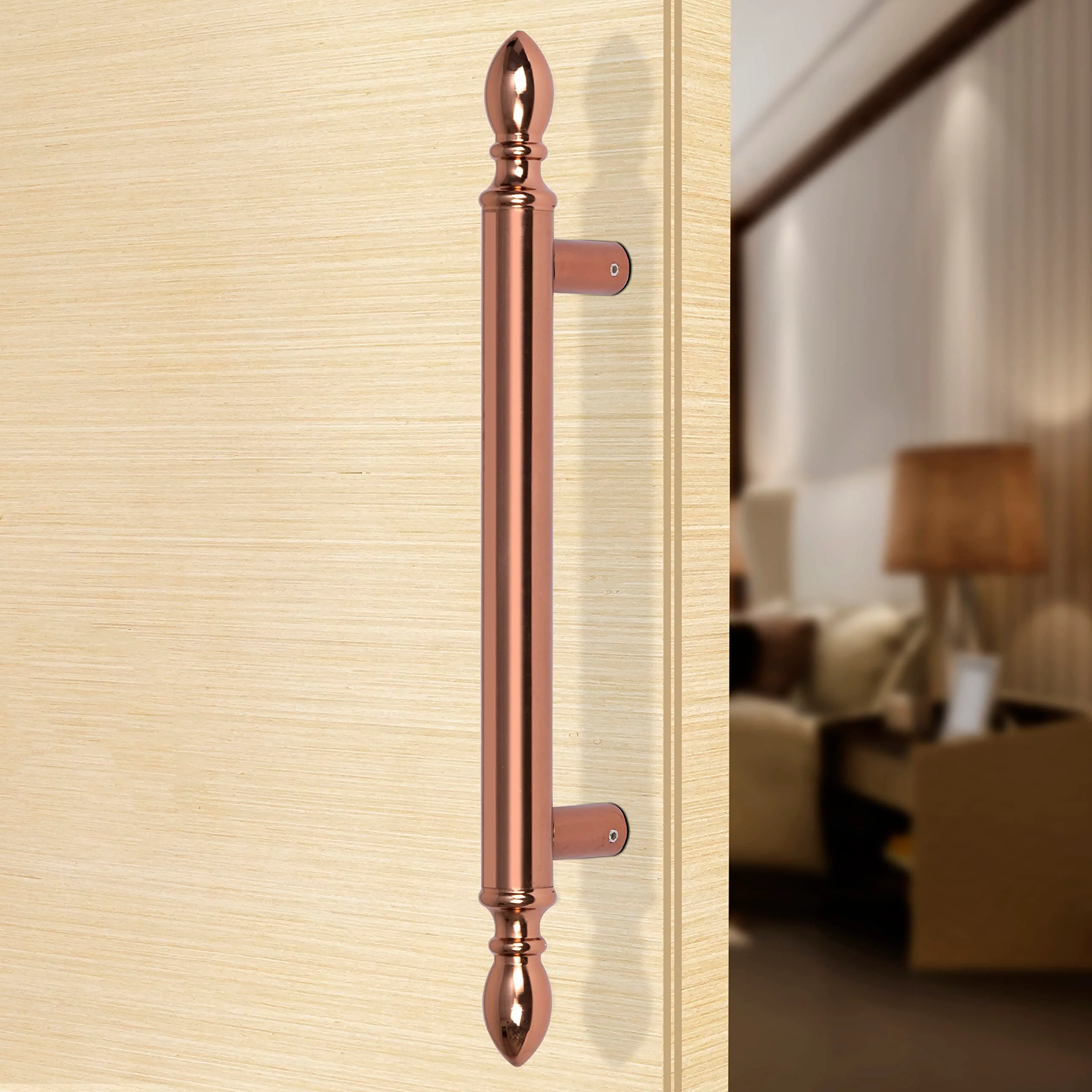 Plantex Altros Main Door Handle/14 Inch Door Handle for Main Door/Pull Push Handle for Home/Office/Hotel – Pack of 1 (106,PVD Rose Gold) - 3 Years Warranty - Image 6