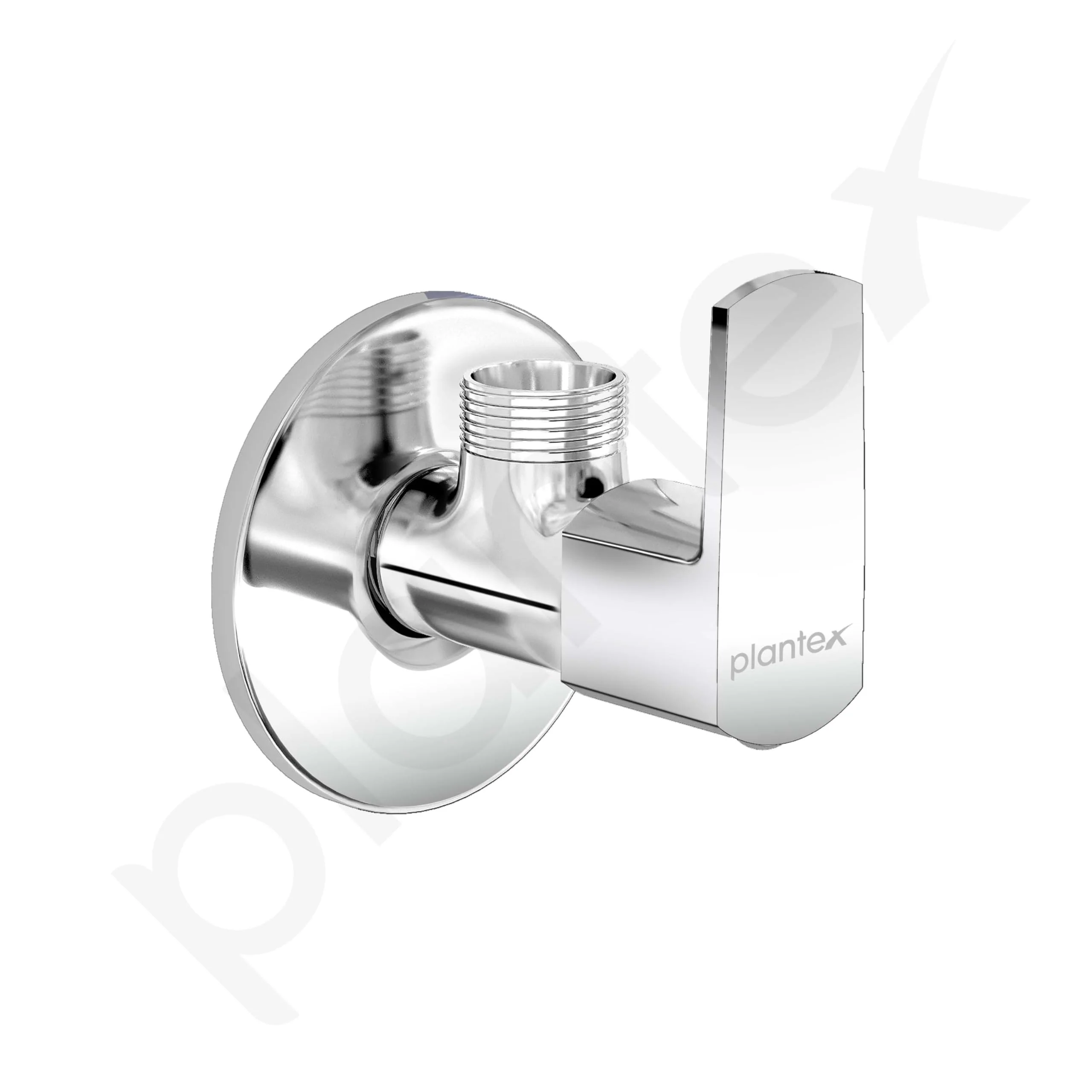 Plantex Angle Cocke for Bathroom with Brass Spindle/Angle Tap with Wall Flange and Teflon Tape/Kitchen and Bathroom Accessories Pack of 1 (Saga-Chrome) - Image 6