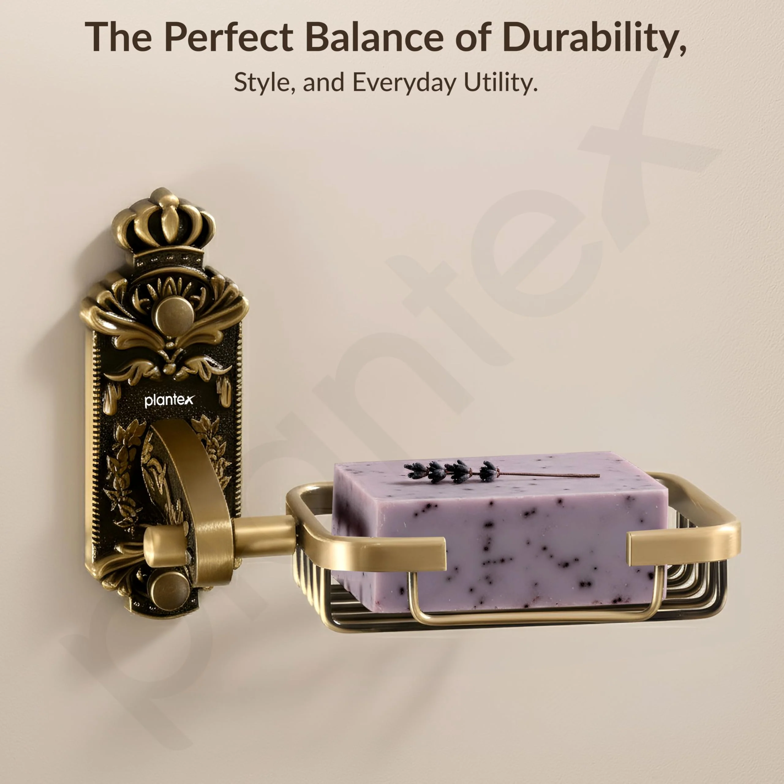 Plantex Antique Soap Holder/Soap Stand/Soap Dish/Bathroom Soap Holder/Soap Case Aluminum - Bathroom Accessories - Image 7
