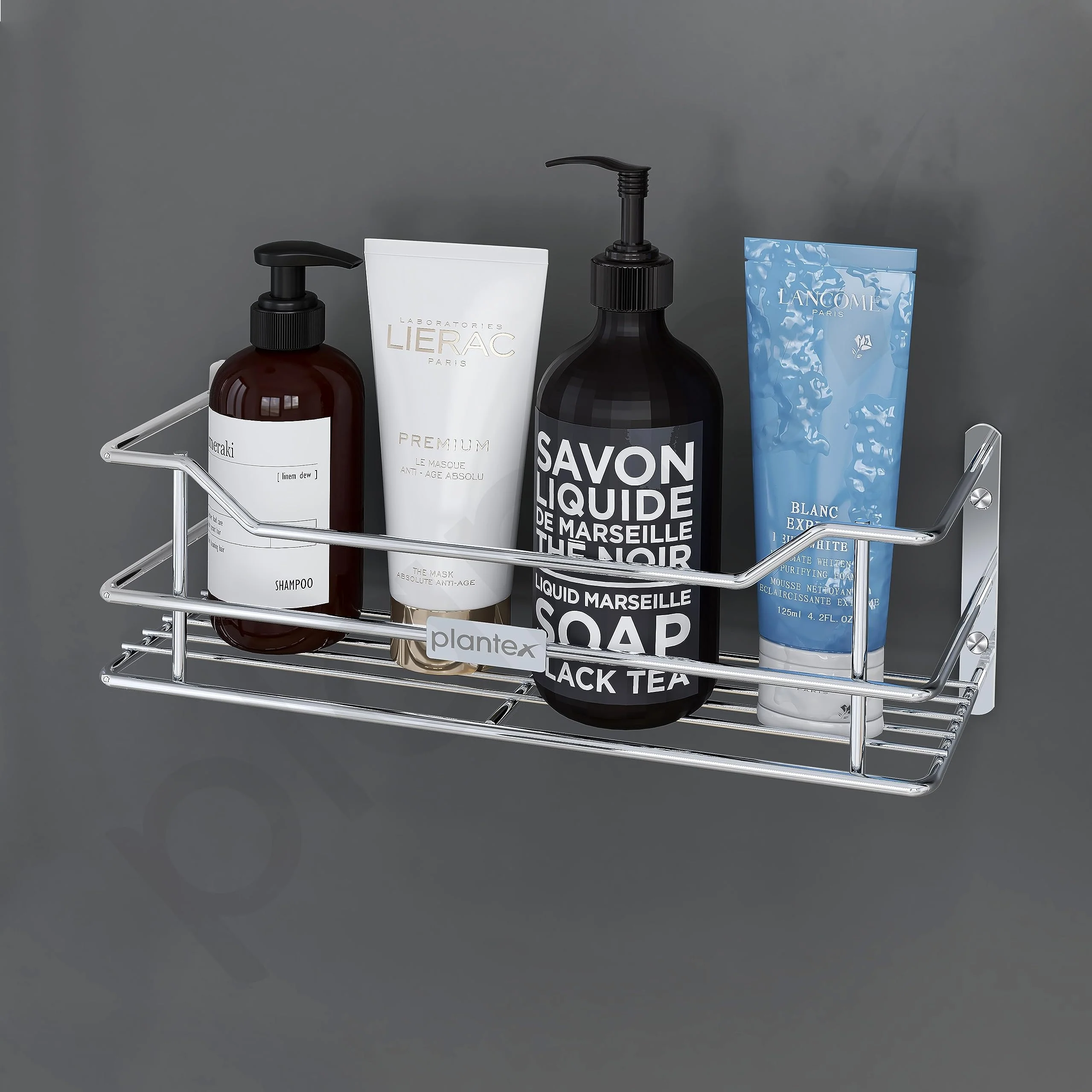 Plantex Bathroom Shelf for Wall/Stainless Steel Shelf for Kitchen with Railings/Perfume Rack/Bathroom Organiser (12 inch, Chrome) - Image 6