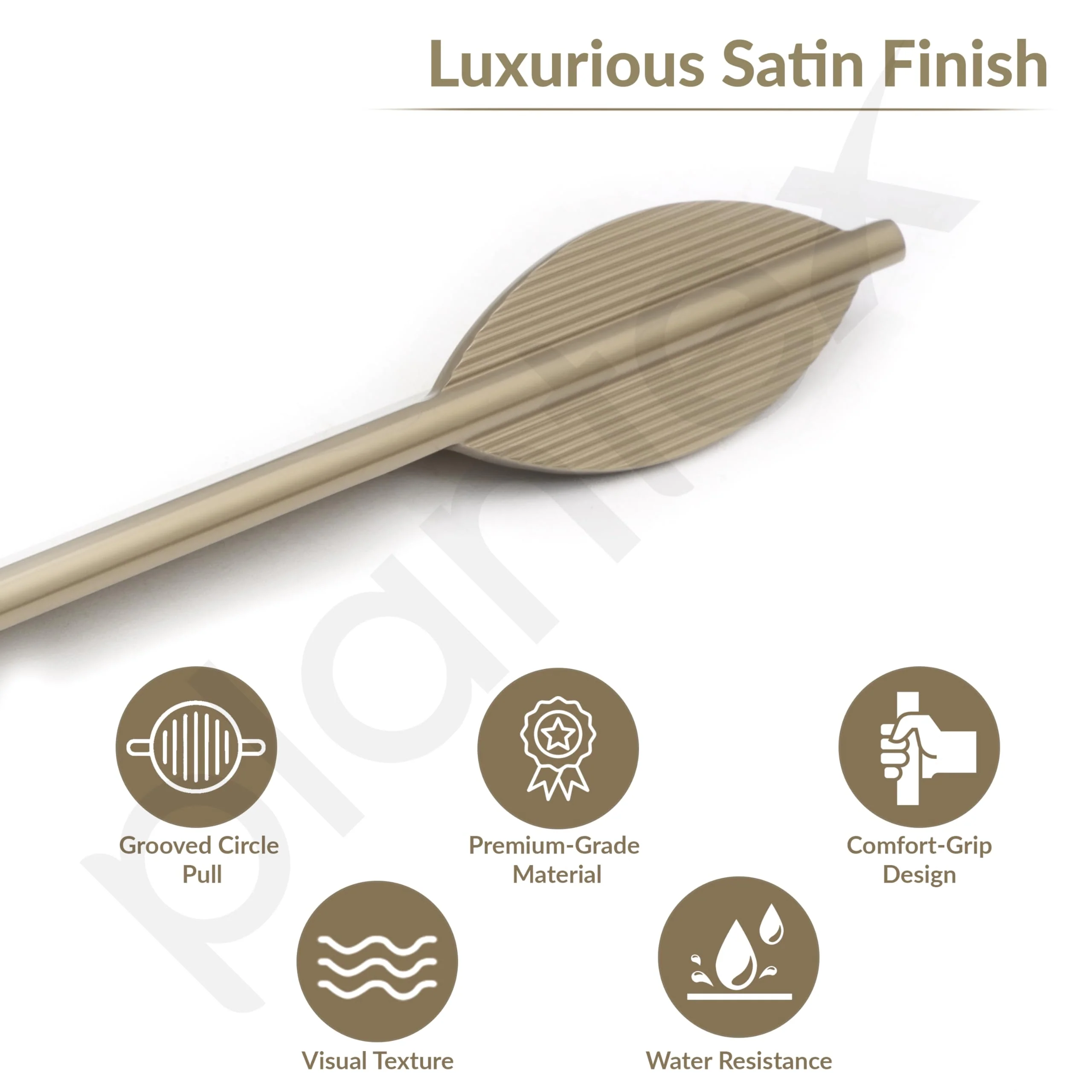 Plantex Cabinet Handle/288mm Handle for Cabinet/Door & Home Decore/Door Pull-Push Handle for Home/Office - Pack of 1 (Satin) - Image 2