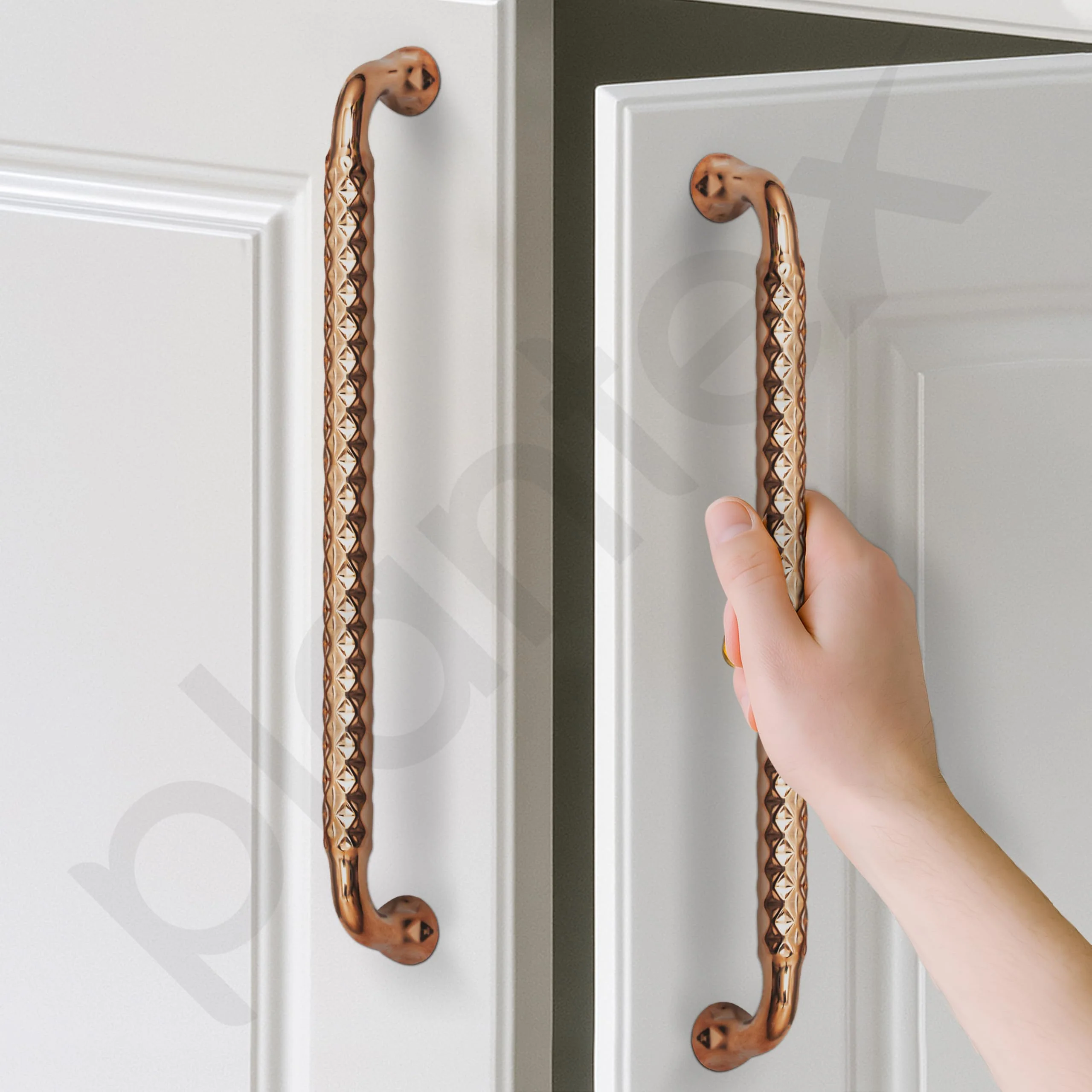 Plantex Cabinet Handle/288mm Handle for Cabinet/Door Pull-Push Handle for Home/Office - Pack of 1 (Rose Gold) - Image 7