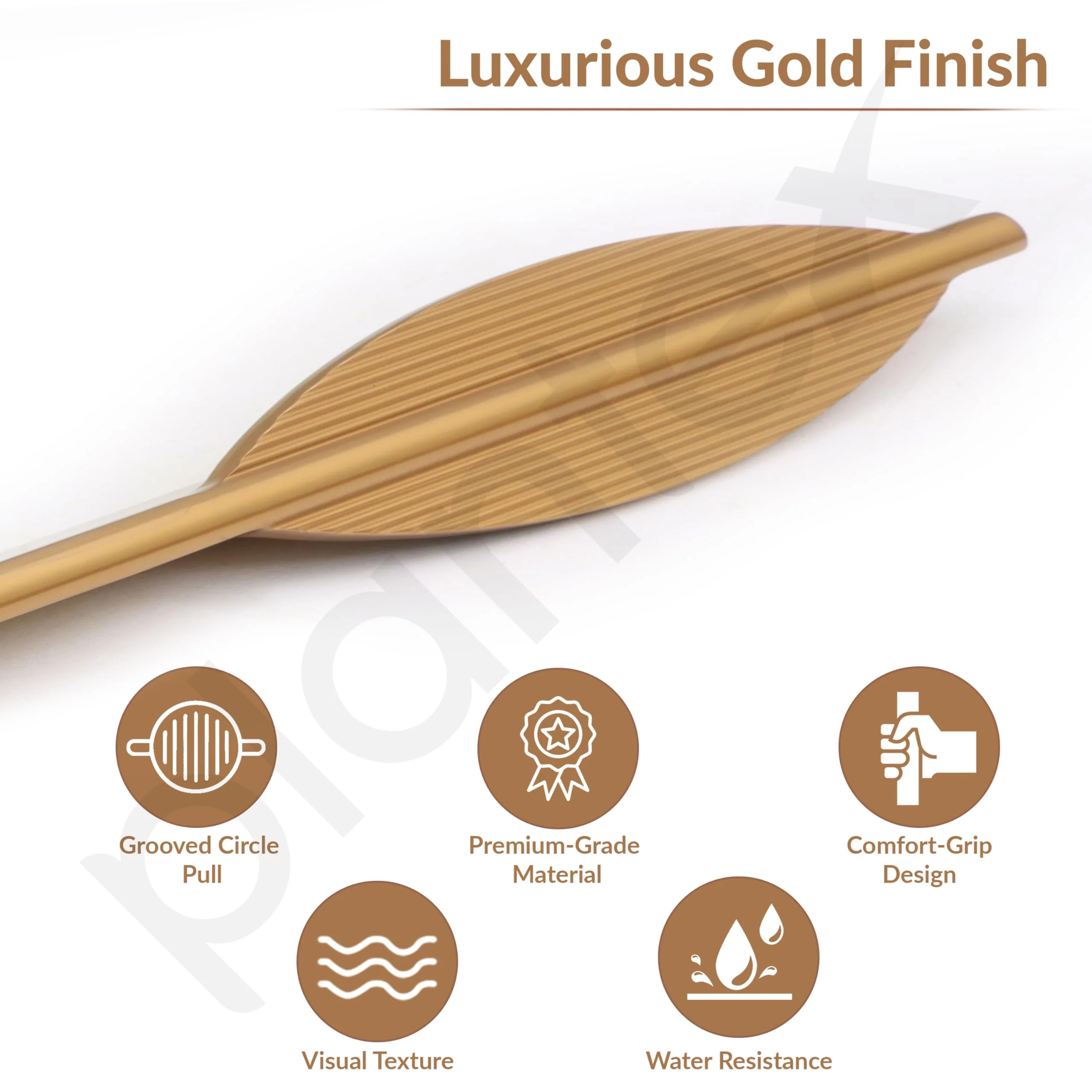 Plantex Cabinet Handle/600mm Handle for Cabinet/Drawer/Kitchen Handle/Door Pull-Push Handle for Home/Office - Pack of 1 (Gold) - Image 2