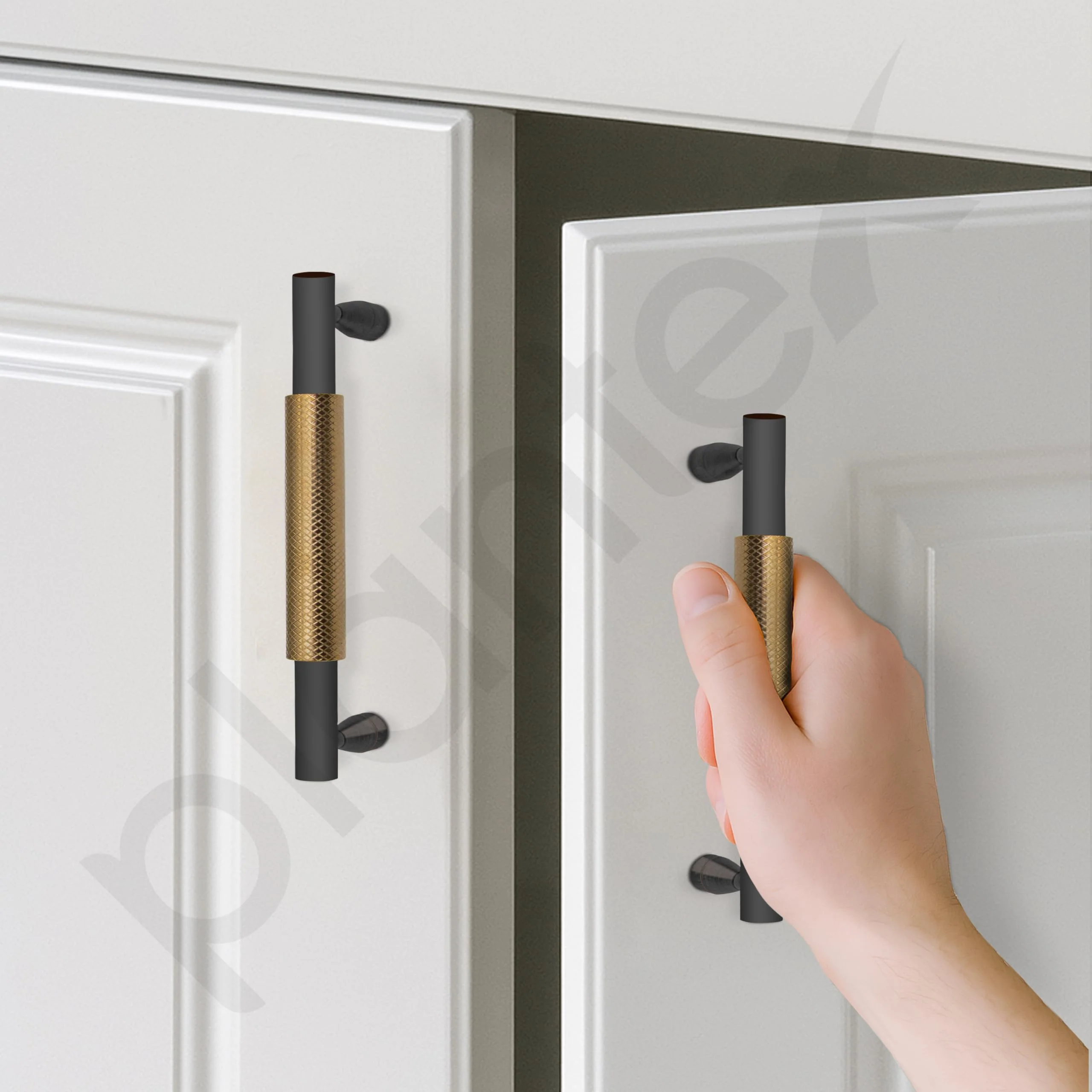 Plantex Cabinet Handle/96mm Handle for Cabinet/Wardrobe/Kitchen Handle/Door Pull-Push Handle for Home/Office - Pack of 1 (Brass Antique) - Image 7