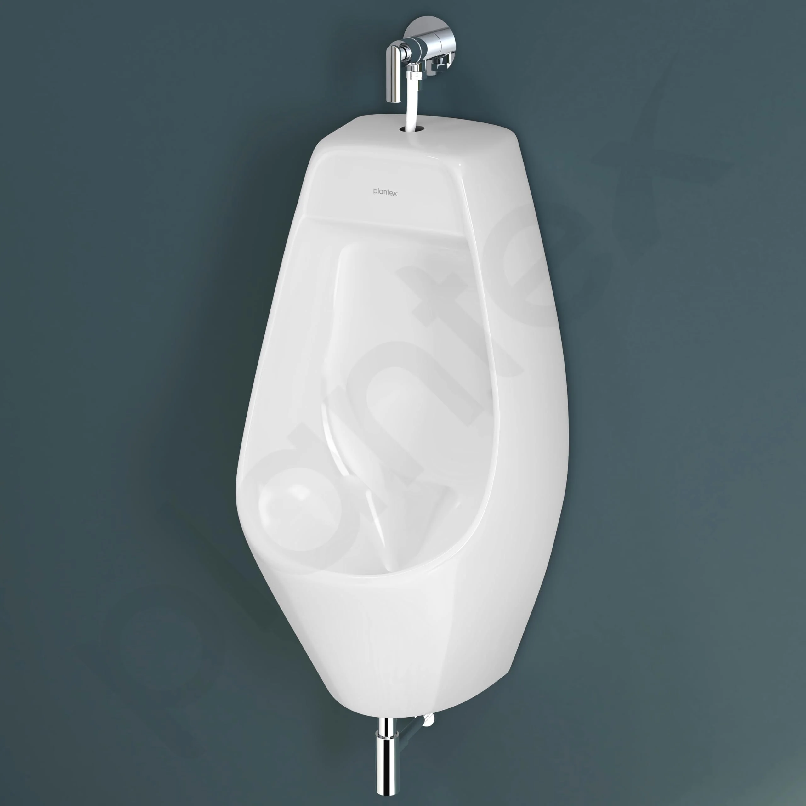 Plantex Ceramic Urinal Toilet for Men/Premium Wall Mount Large Urinal Pot for Gents/Male/Boy/Toilet for Washroom - (Unique, White) - Image 6