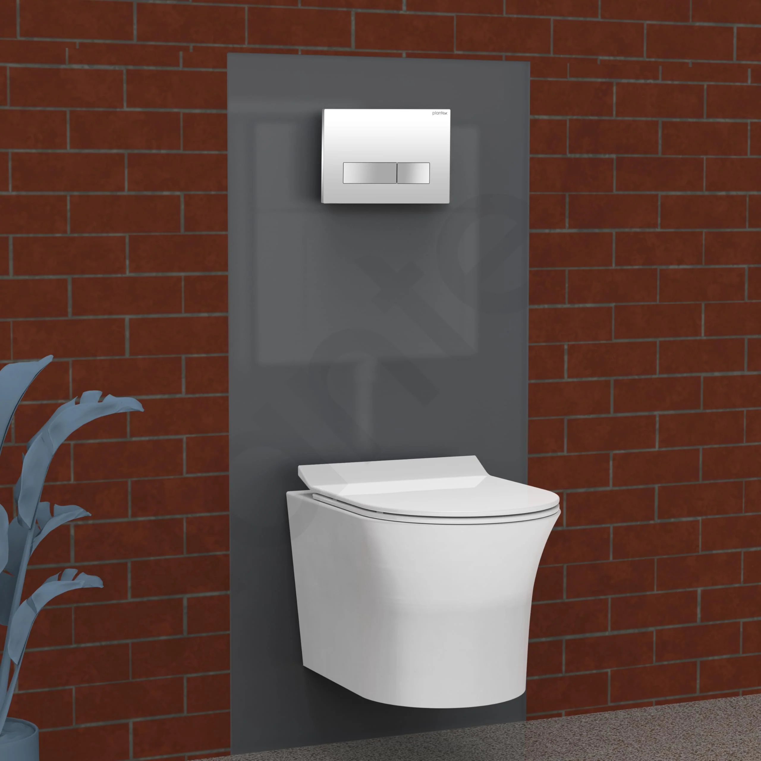 Plantex Concealed Tank for Commode/Cistern Flush Tank for Toilet with 8 LTR Capacity/Flushing Cistern Tank/Slim and Stylish Dual Flush Tank with All Internal Accessories - Pack of 1 (White) - Image 6