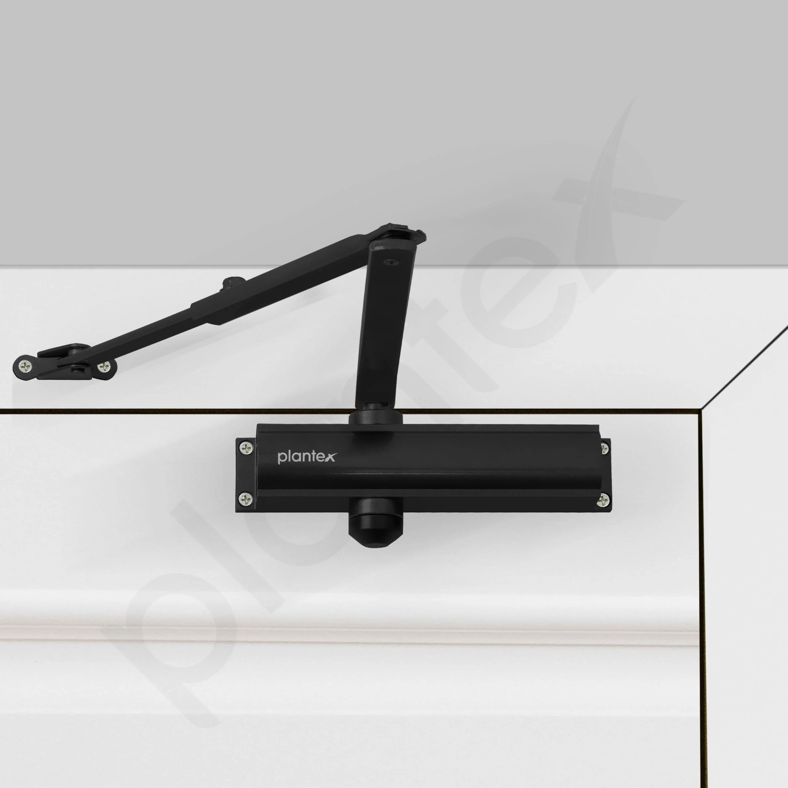 Plantex Door Closer for Wooden Door/Hydraulic Automatic Door Closer/Soft Close Door Closer for Hotel/Home/Office - ISO 9001 Certified (MI-200, Capacity - 55 kg, Black) - Image 6