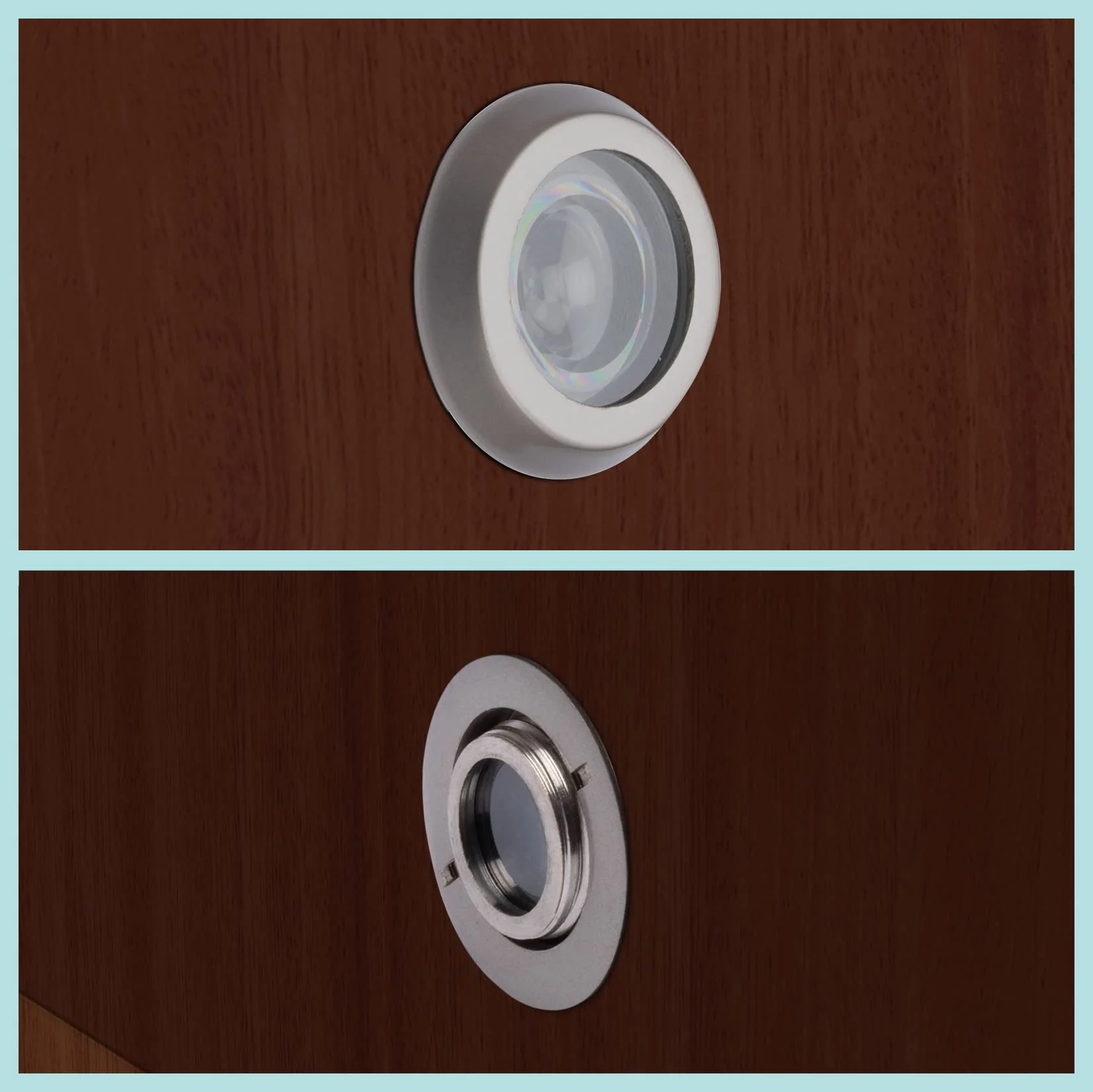 Plantex Door Eye/Eye Hole for Main Door/Door Eye Viewer/Eye Viewer for Safe Secure Home/Office/Hotel - (Satin) - Image 4