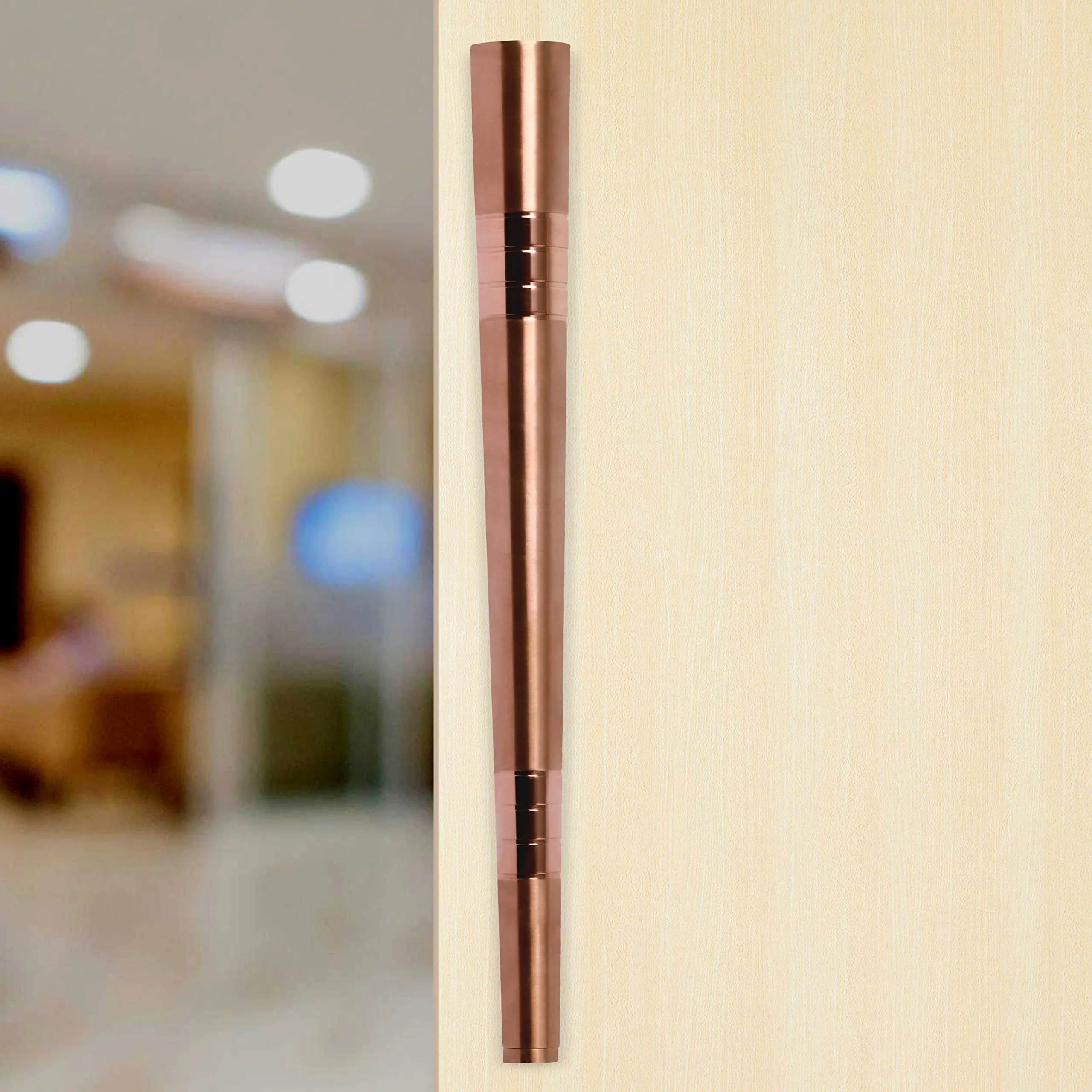 Plantex Door Handle/Door & Home Decor/14 Inch Main Door Handle/Door Pull Push Handle – Pack of 1 (306,PVD Rose Gold Finish) - Image 5