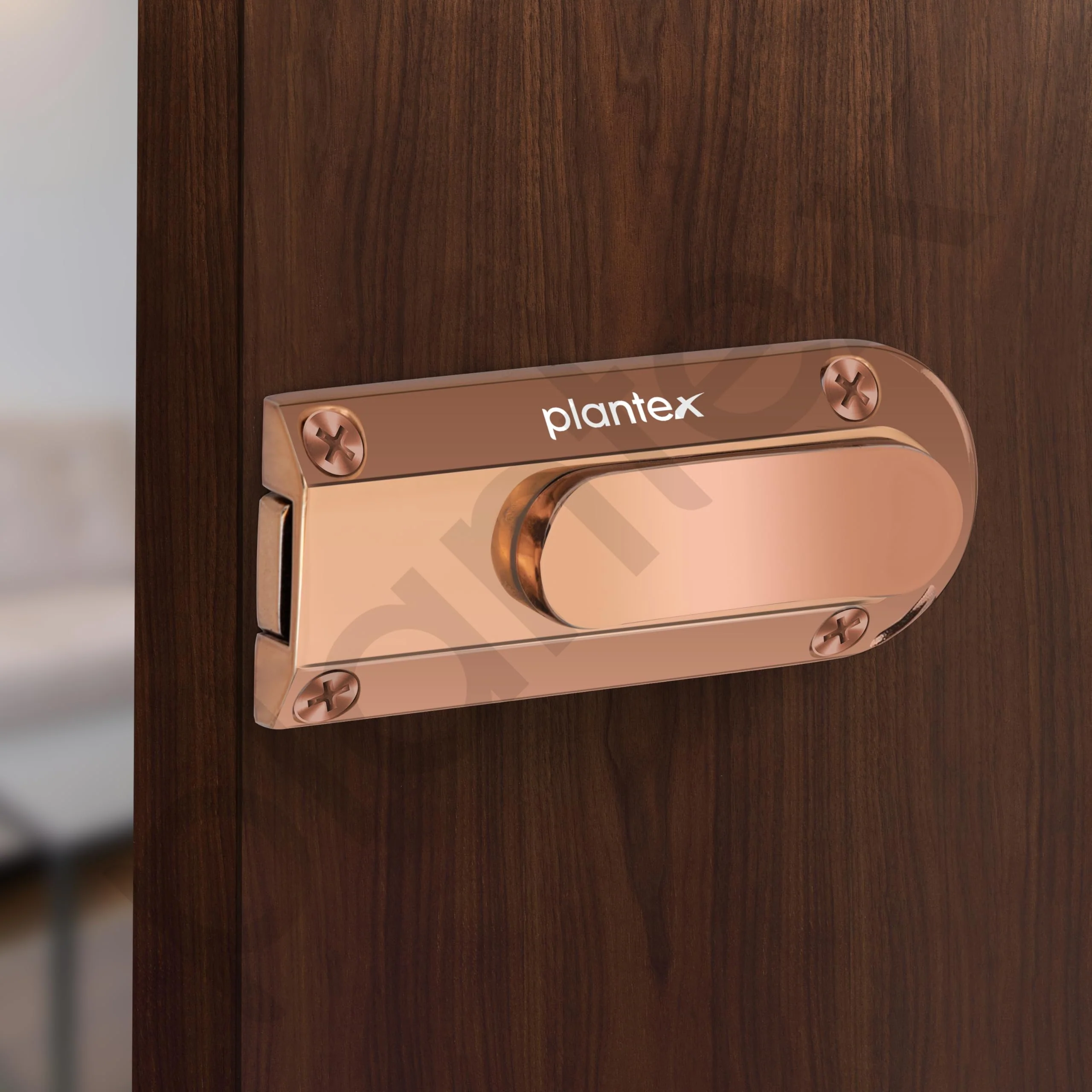 Plantex Door Latch for Main Door/Baby Latch for Bathroom/Door Lock Latch for Home/Bedroom/Office/Door Stopper/Chitkani - Pack of 1 (Rose Gold) - Image 6