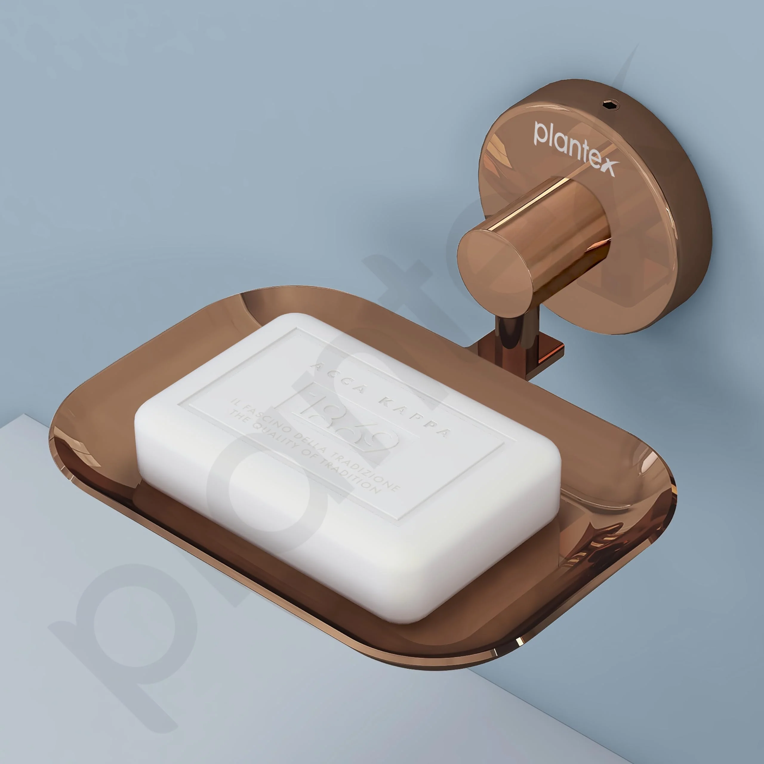 Plantex Galaxy 304 Grade Stainless Steel Single Soap Dish/Soap Stand/Soap Holder/Bathroom Accessories – (PVD Rose Gold) - Image 6