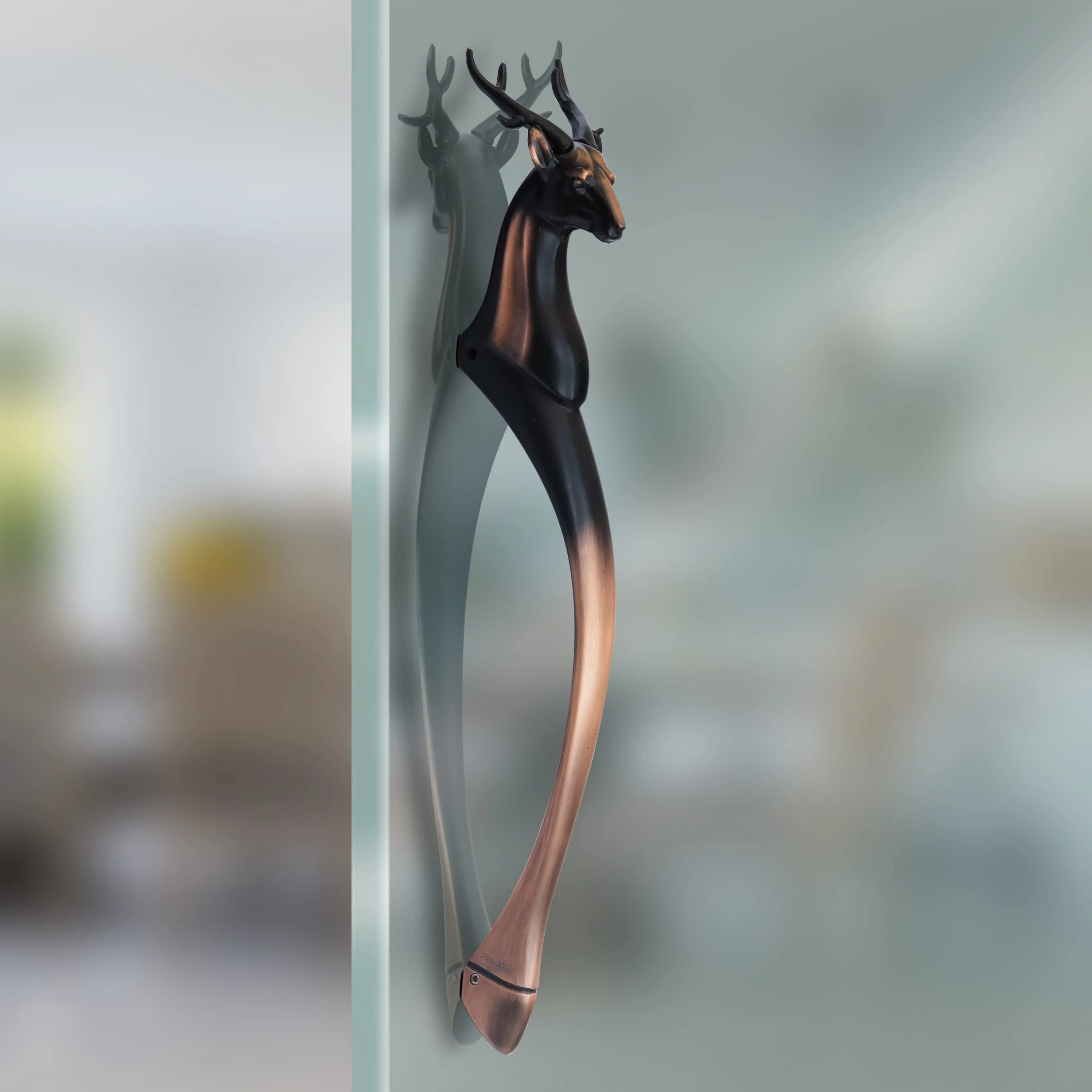 Plantex Heavy Duty Deer Shape Main Door Handle/13 Inches Door Handle for Main Door/Pull Push Handle for Glass/Wooden Door - Pack of 1 (285 Copper Antique Finish) - 3 Years Warranty - Image 6