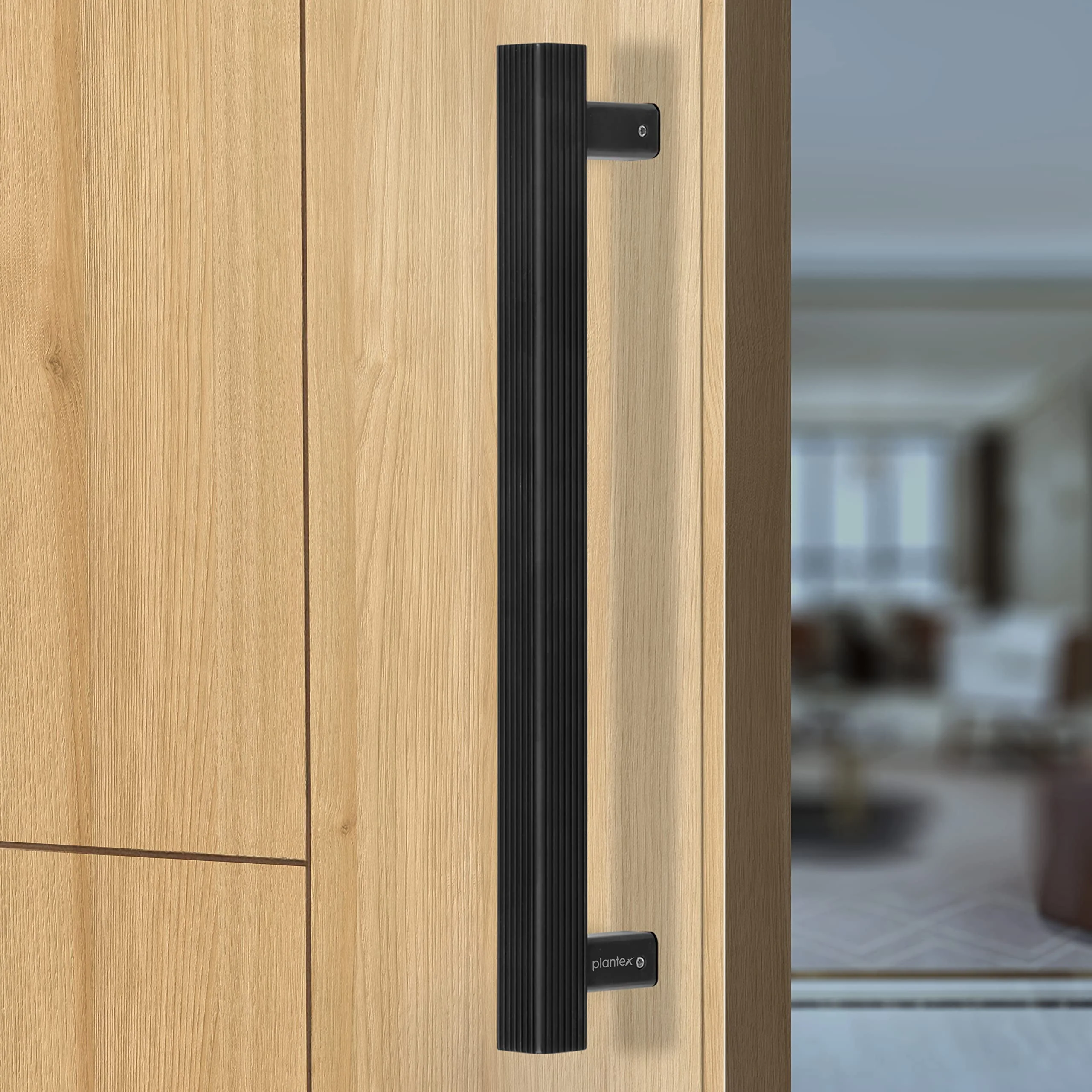 Plantex Heavy Duty Door Handle/Door & Home Decor/14-inches Main Door Handle/Door Pull Push Handle/3 Years Warranty Pack of 1 (236-Black Finish) - Image 6