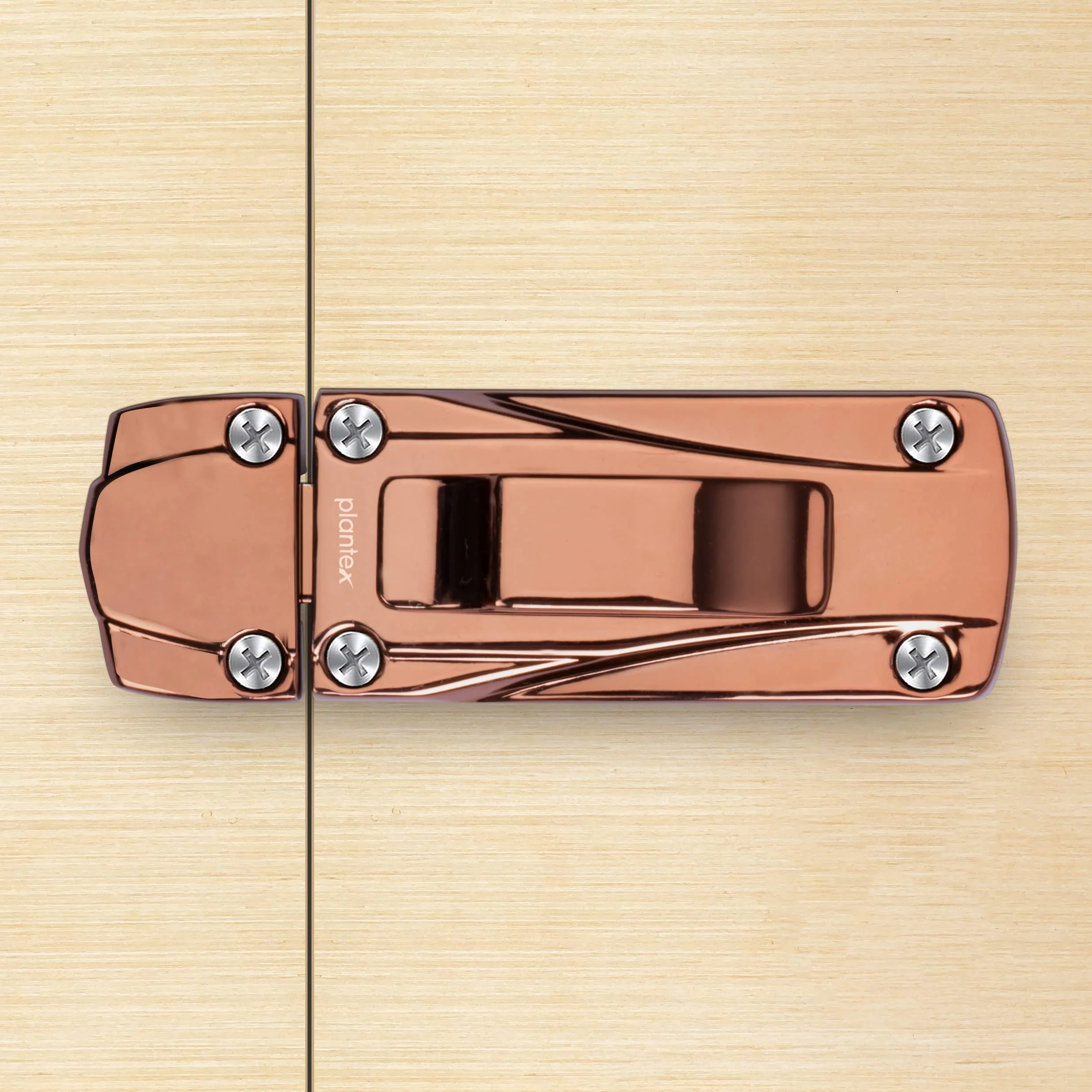 Plantex Heavy Duty Door Stopper/Door Latch for Main Door/Door Lock for Home and Office Doors - Pack of 1 (205 - Rose Gold) - Image 2