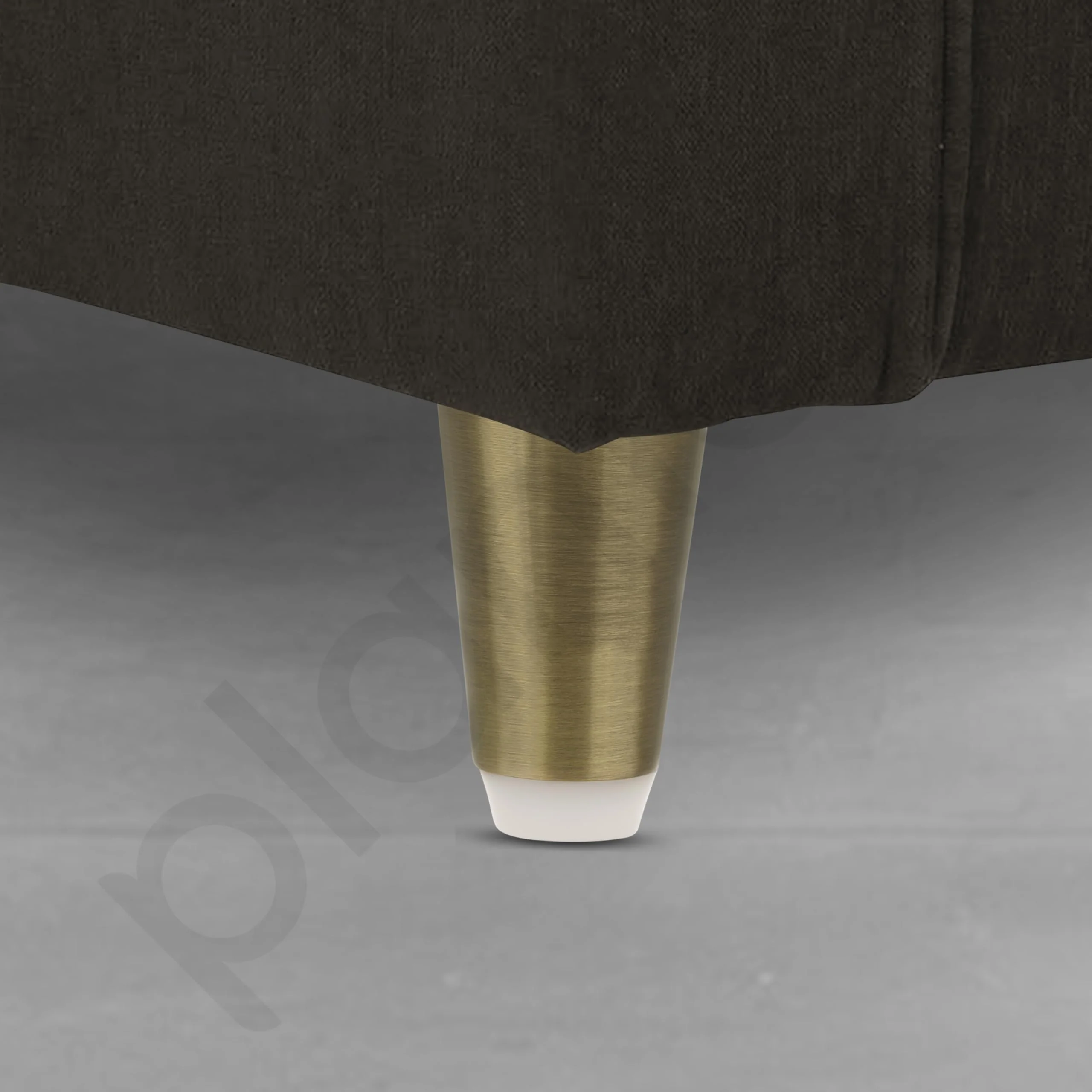 Plantex Heavy Duty Round 3 inch Spare Sofa Legs for Bed Furniture/Sofa Legs for Furniture Fitting/Table Legs/Sofa Leg Set of 2 pcs (Brass Antique) - Image 6