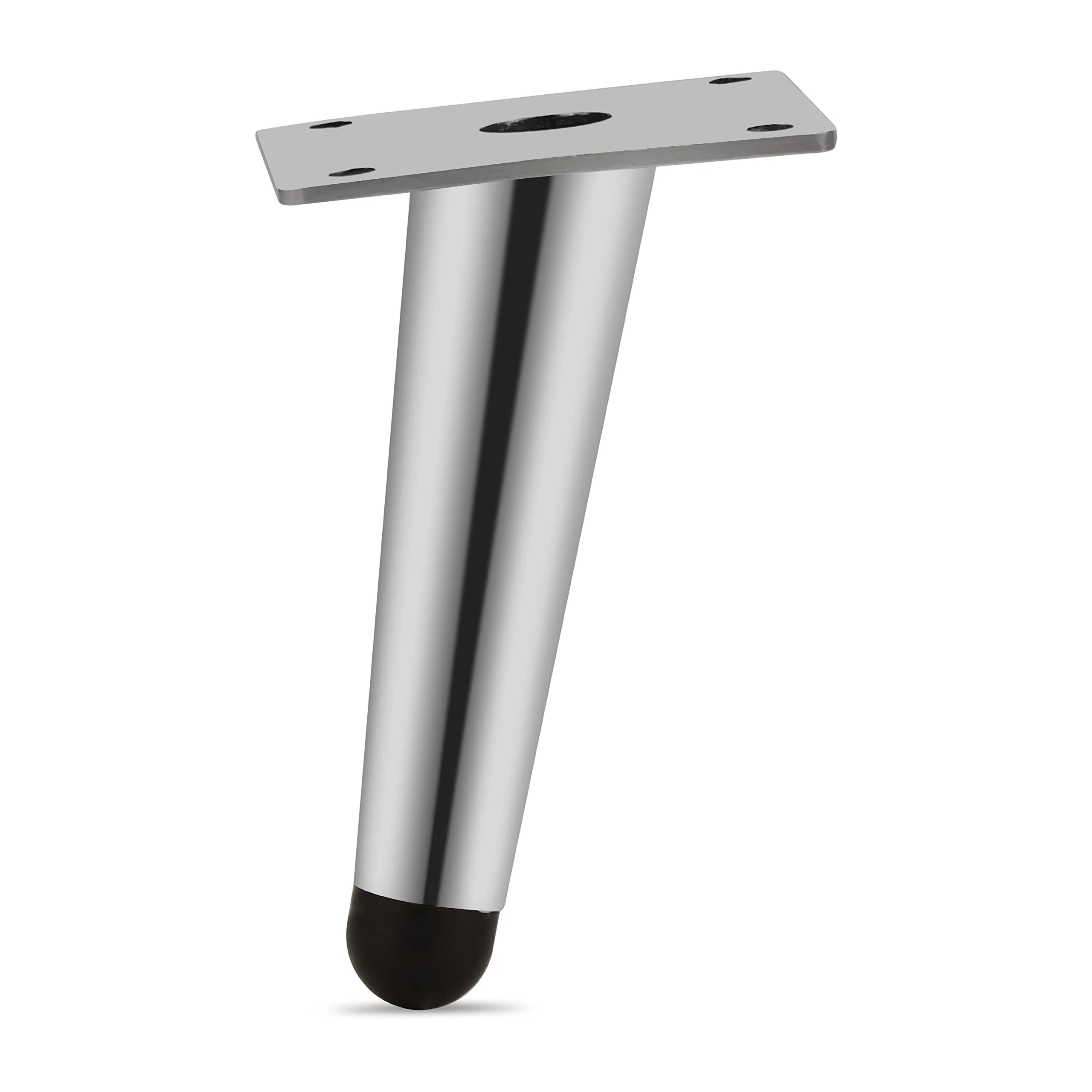 Plantex Heavy Duty Round 4 inch Spare Sofa Legs for Bed Furniture/Sofa Legs for Furniture Fitting/Table Legs/Sofa Leg Set of 2 pcs (Chrome Finish) - Image 7