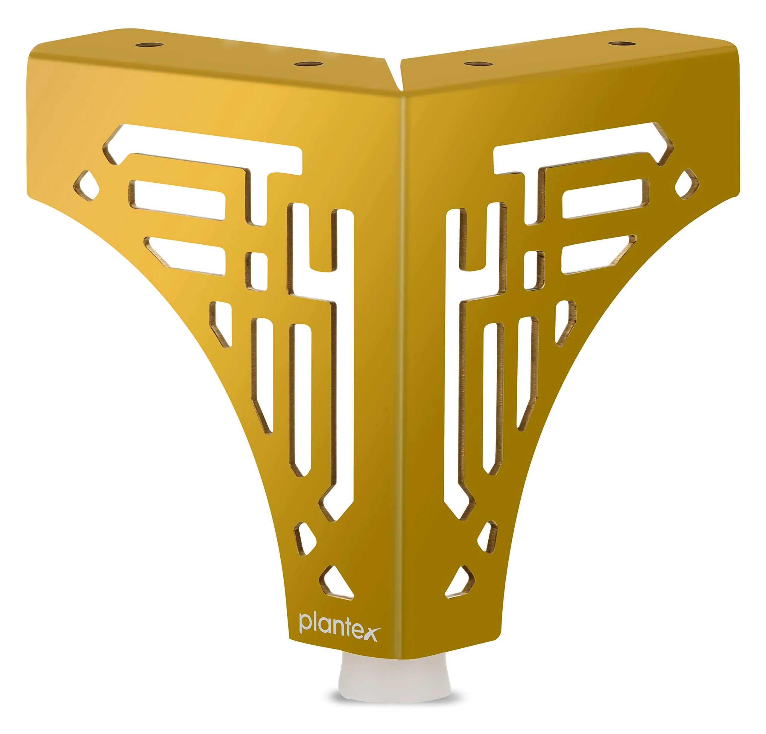 Plantex Heavy Duty Round 4 inch Spare Sofa Legs for Bed Furniture/Sofa Legs for Furniture Fitting/Table Legs/Sofa Leg Set of 2 pcs (Gold) - Image 6