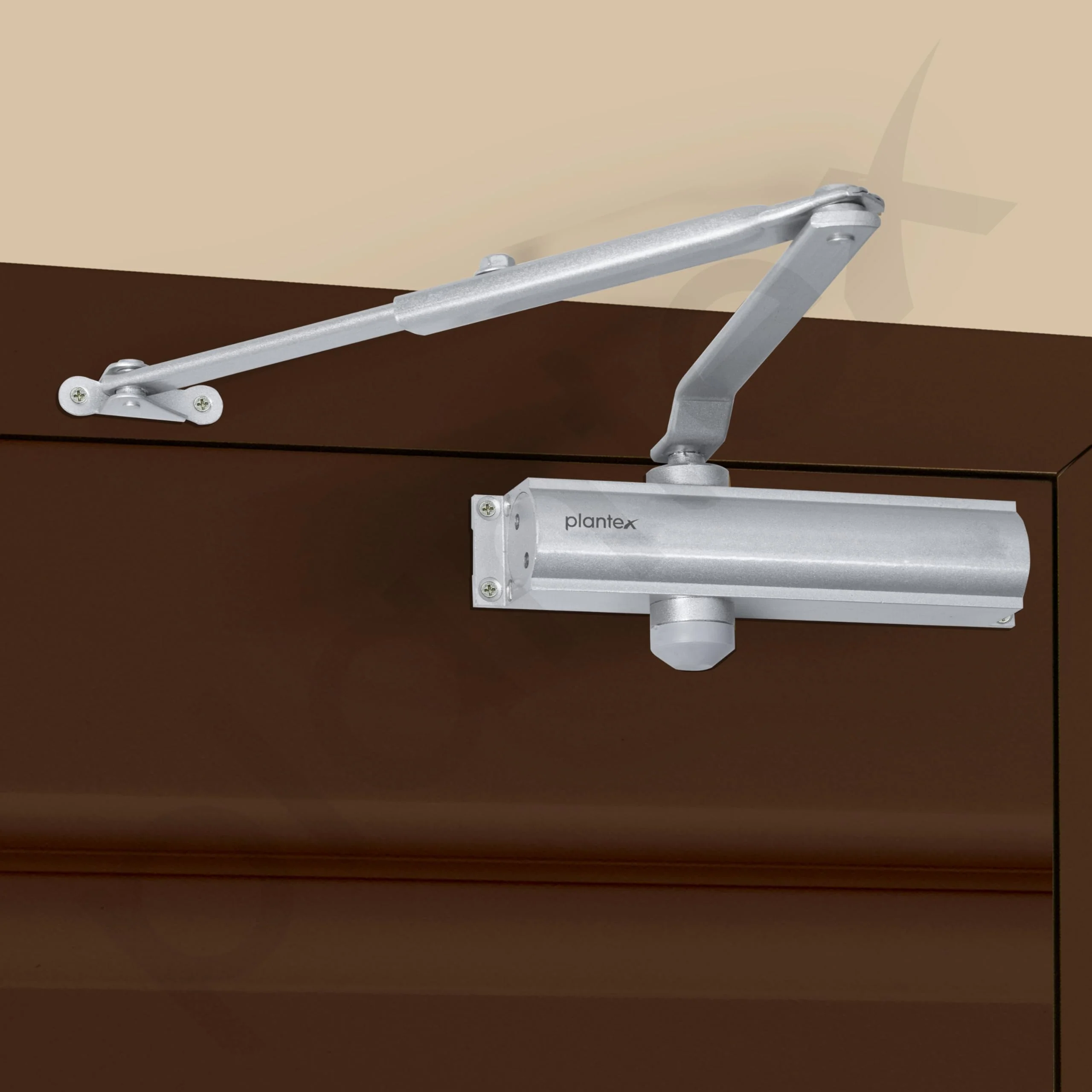 Plantex Hydraulic Automatic Door Closer/Aluminium Door Closer for Wooden Door/Soft Close Door Closer for Hotel/Home/Office - ISO 9001 Certified (MI-200, Capacity - 55 kg, Silver) - Image 6
