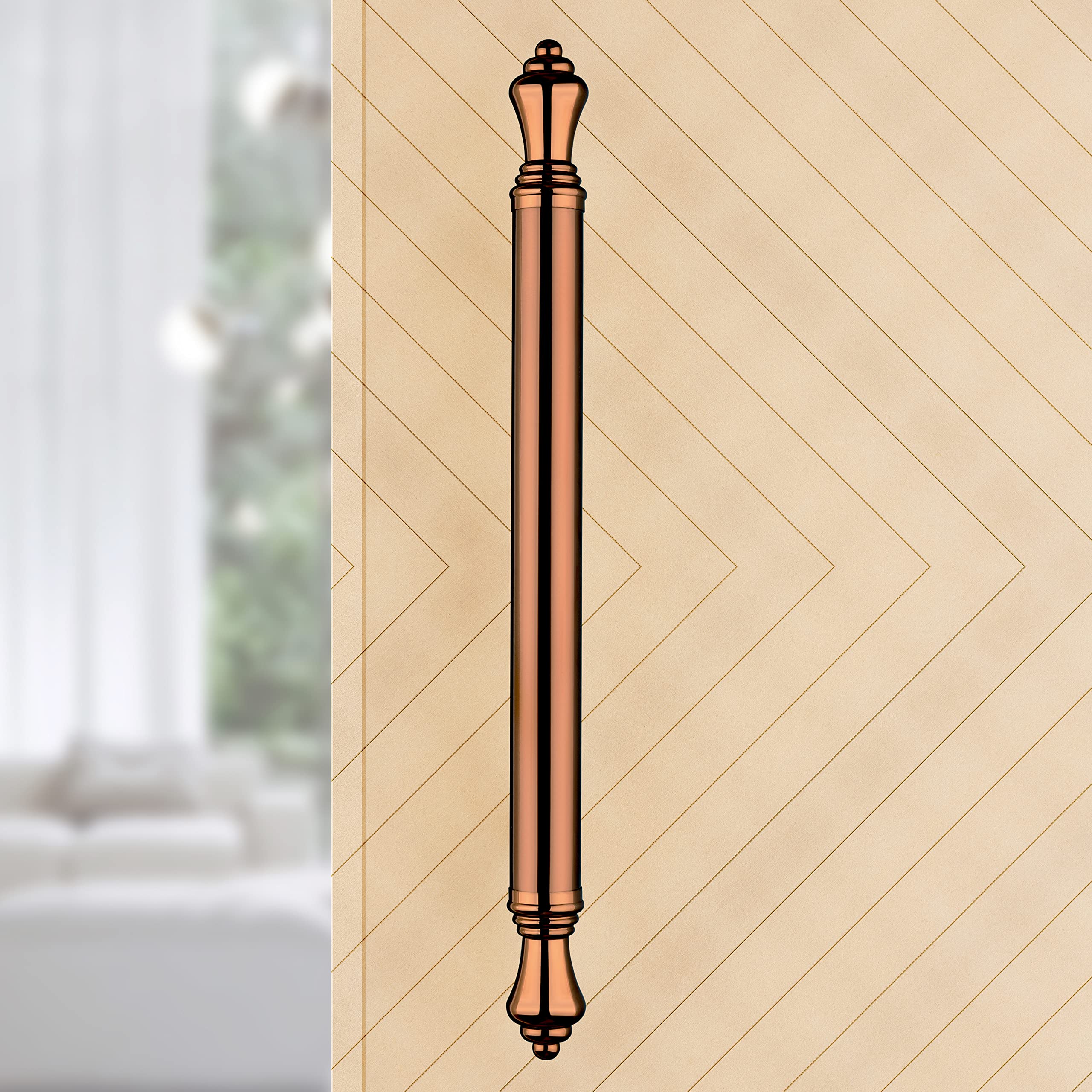 Plantex Main Door Handle/14 Inch Door Handle for Main Door/Pull-Push Handle for Glass/Wooden Door - Pack of 1 (PVD Rose Gold) - 3 Years Warranty - Image 6