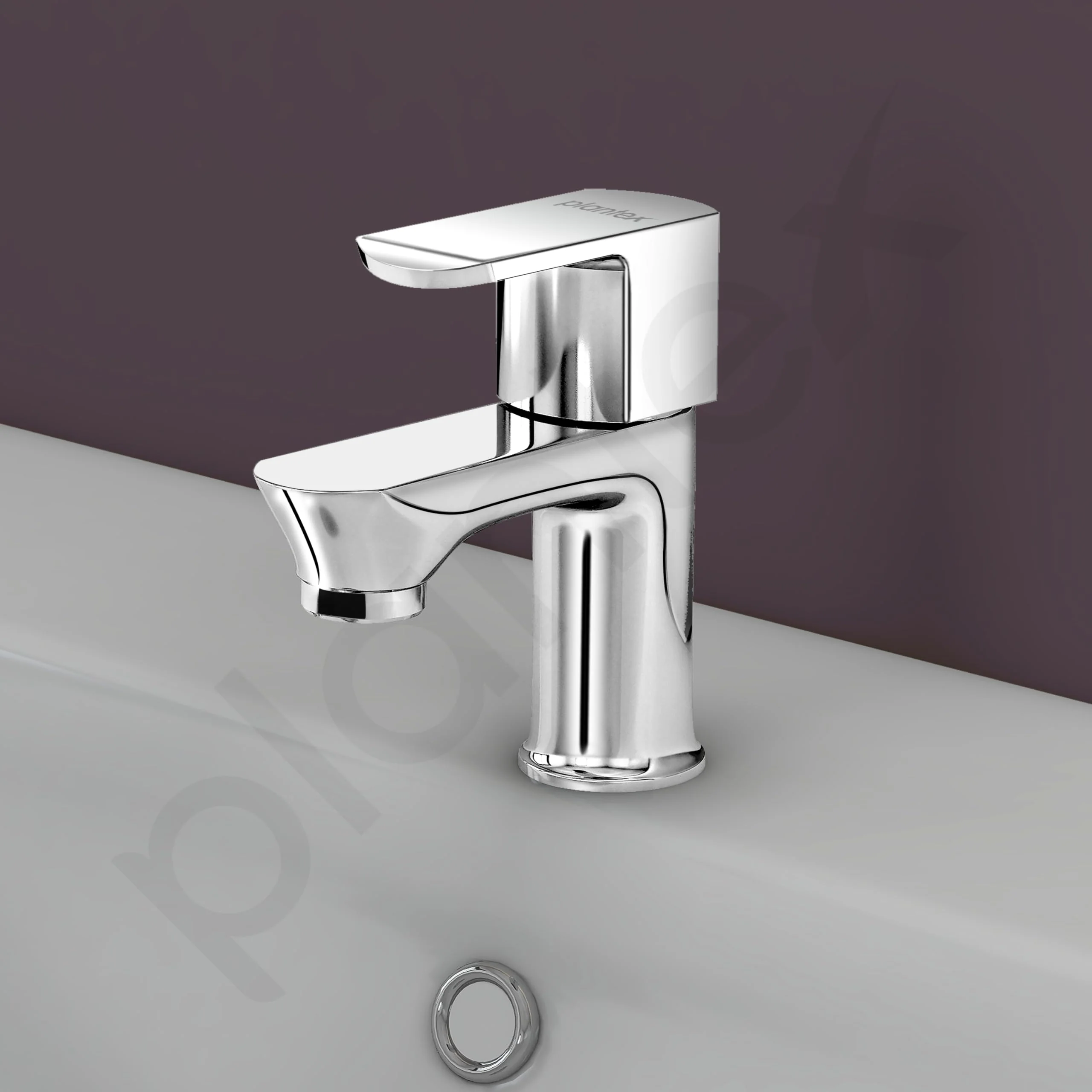 Plantex Pillar Tap for Bathroom with Water Saving Aerator/Single Lever Tap for Wash Basin with Teflon Tape/Tap for Table Top Deck Mount Pillar Tap - Pack of 1 (Chrome) - Image 6