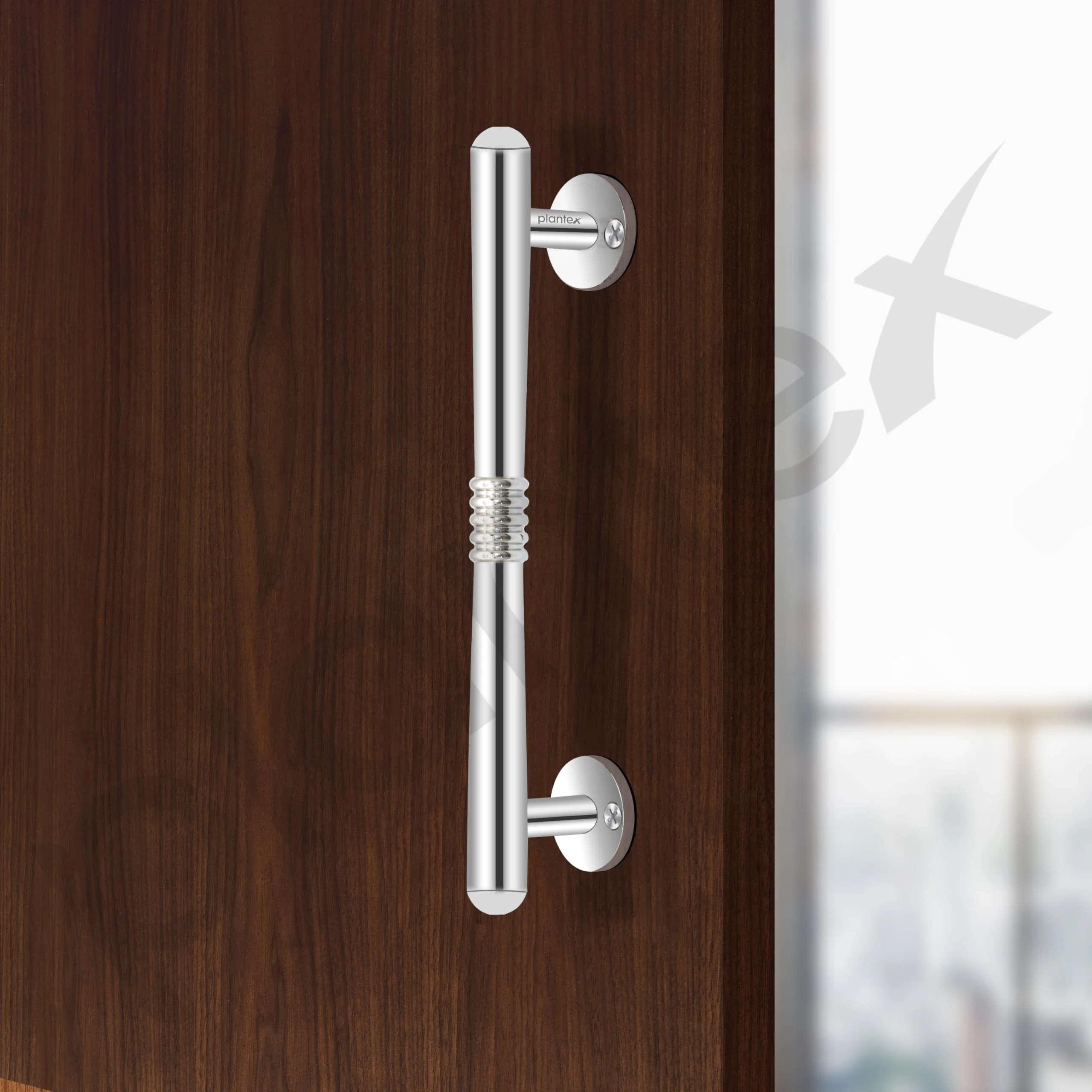 Plantex Pooja Room Door Handle/8 Inch Handle/Pull Push Main Door Handle/3 Years Warranty Pack of 2 (S-142, Chrome) - Image 6