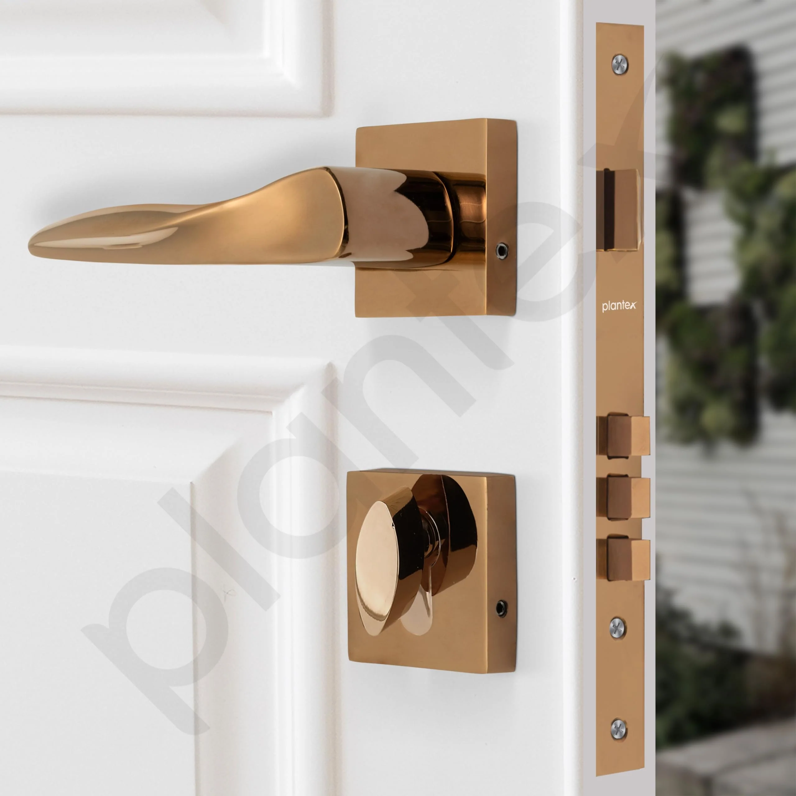 Plantex Premium Main Door Lock with 3 Years of Warranty/Main Door Lock for Home/Mortise Lock for Door - (PT-002- Rose Gold) - Image 7