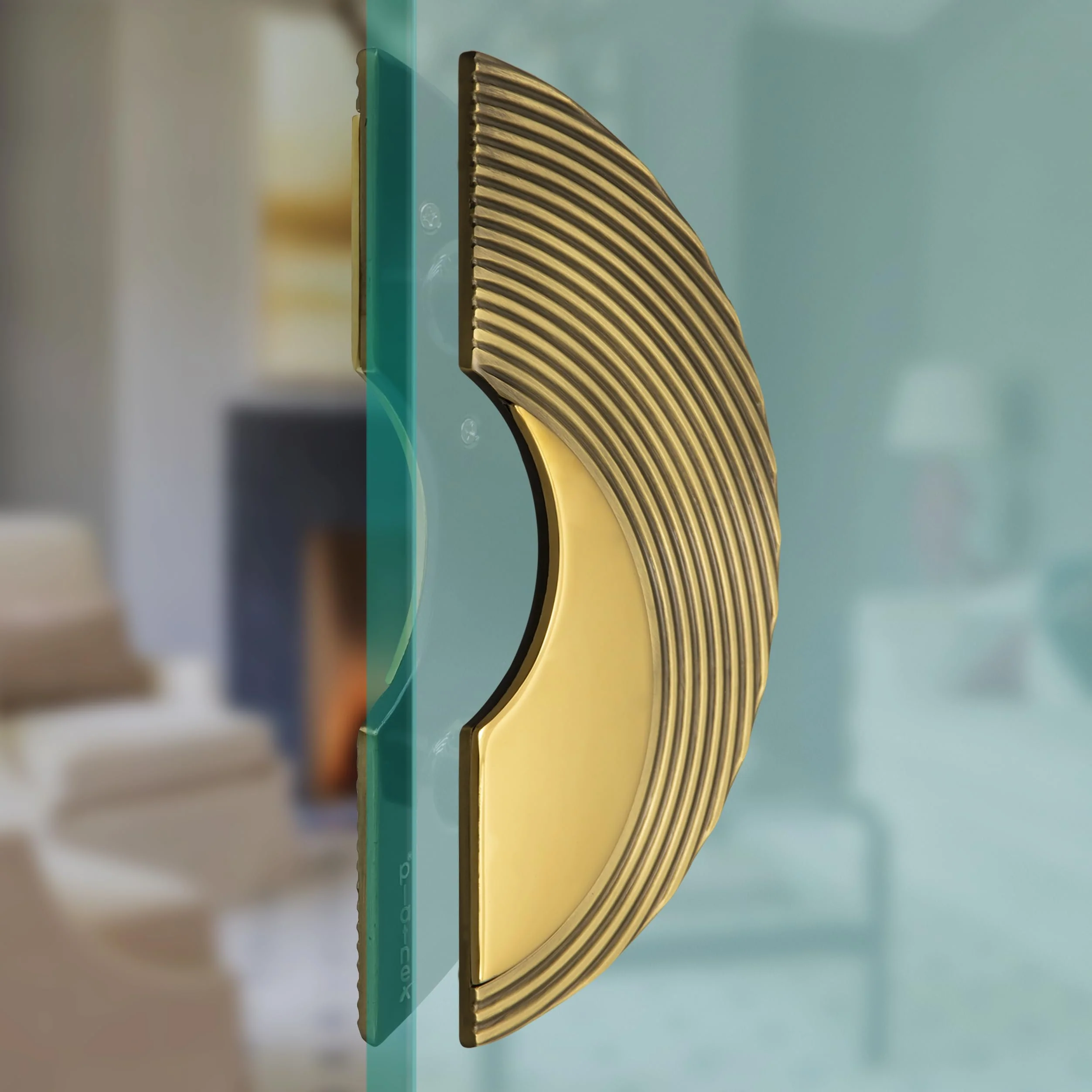 Plantex Premium Main Door Handle/8-Inches Round Shape Door Pull Handle For Main Door/Pull Push Antique Door Handle For Home/Office/Hotel-Pack Of 1(277- Brass Antique And Pvd Gold)-3 Years Warranty - Image 7