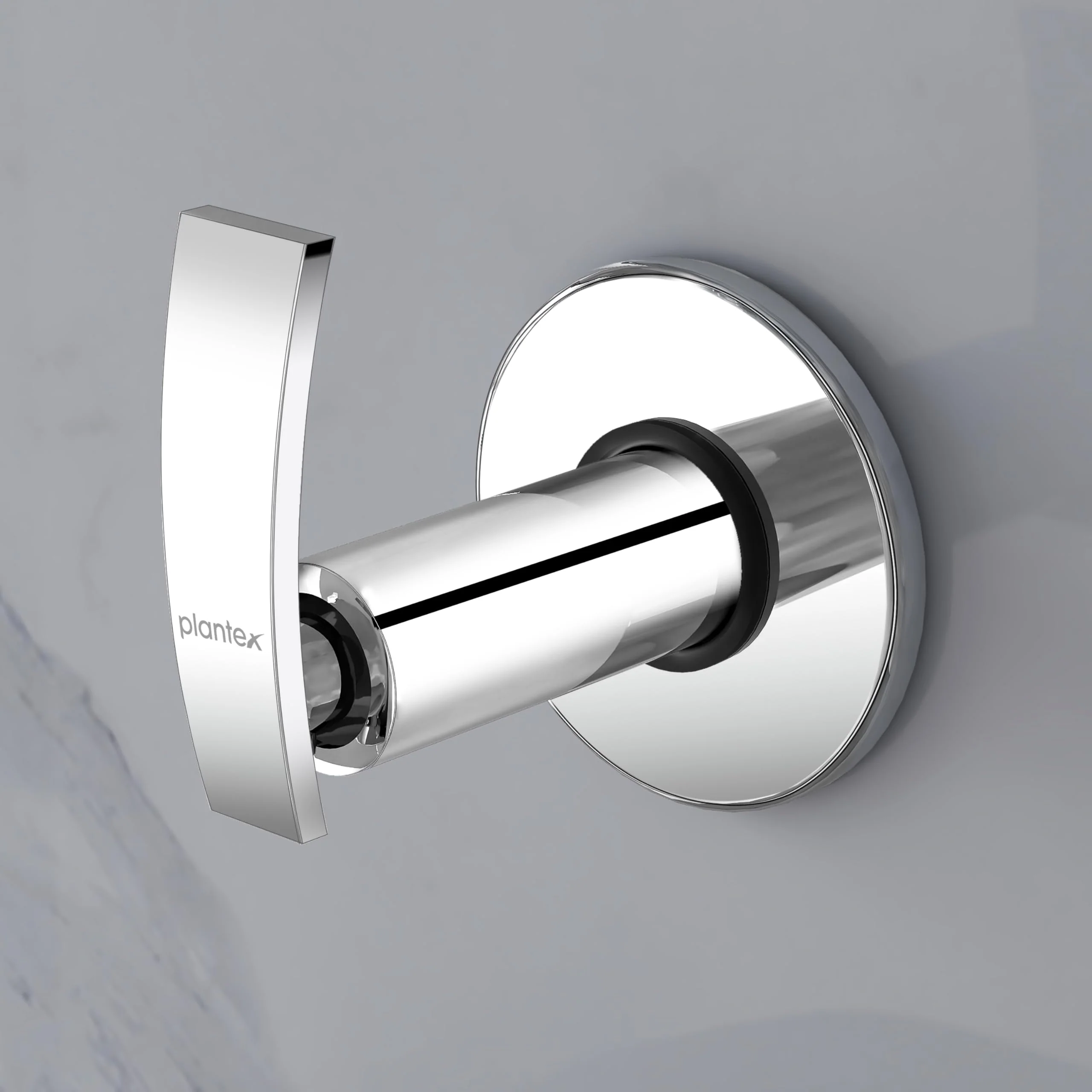 Plantex Pure Brass Concealed Stop Cock/Concealed Stop Valve Tap for Bathroom with Teflon Tape & Adjustable Brass Wall Flange – 15 mm (ZUR-1516-Silver) - Image 6