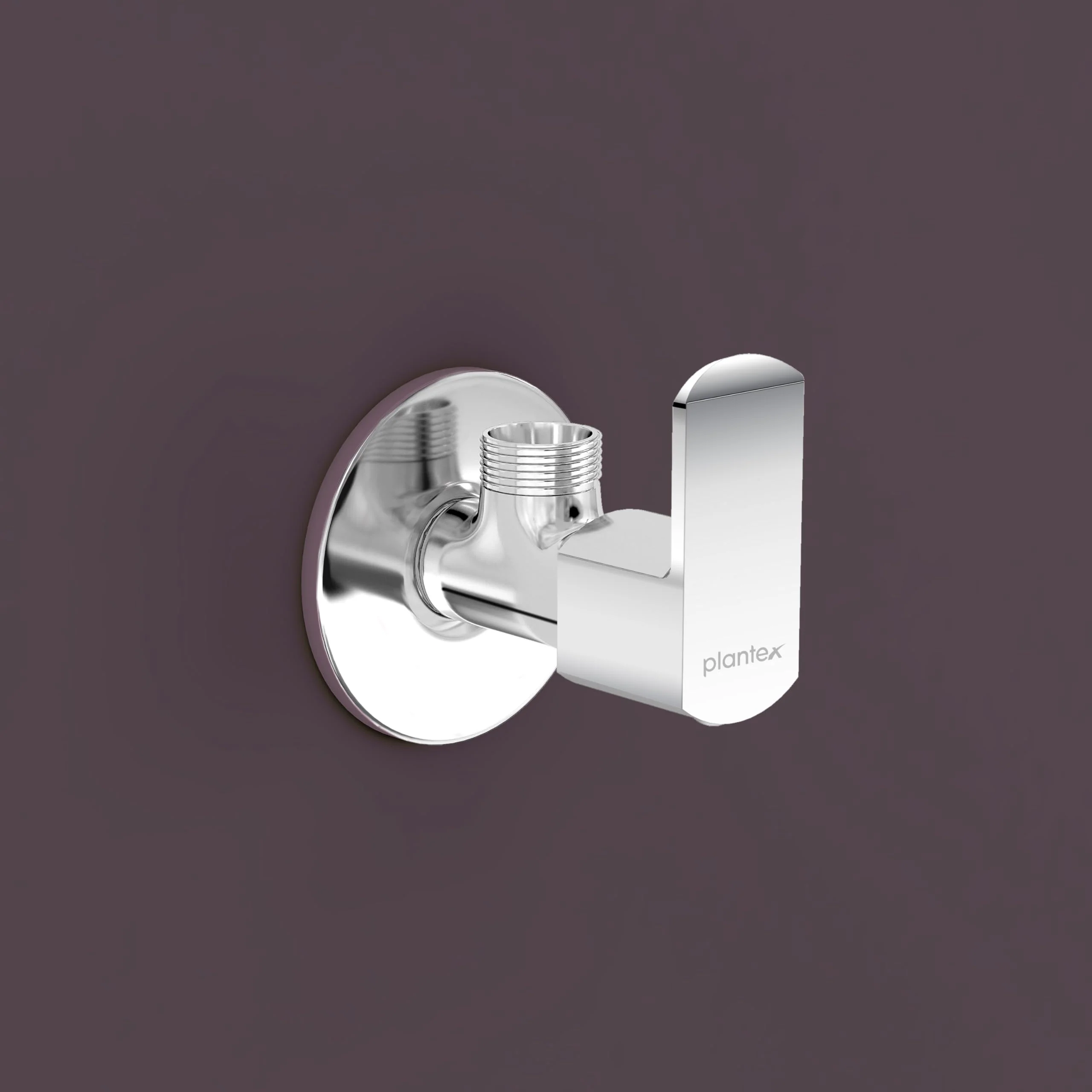 Plantex Single Lever Angle Valve for Bathroom with Brass Spindle/Angle Cock/Single Way Cock with Teflon Tap for Kitchen - Pack of 1 (CRM-1284-Chrome) - Image 7