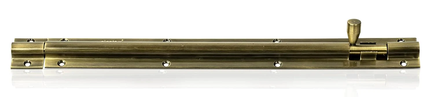 Plantex Stainless Steel 12 inch Tower Bolt/Tower Bolt for Home,Offices Doors and Windows/Tower Bolt for Main Door/Door Latch/Kundi/Chitakini/Door Latch for Windows - Pack of 1 (Brass Antique) - Image 5