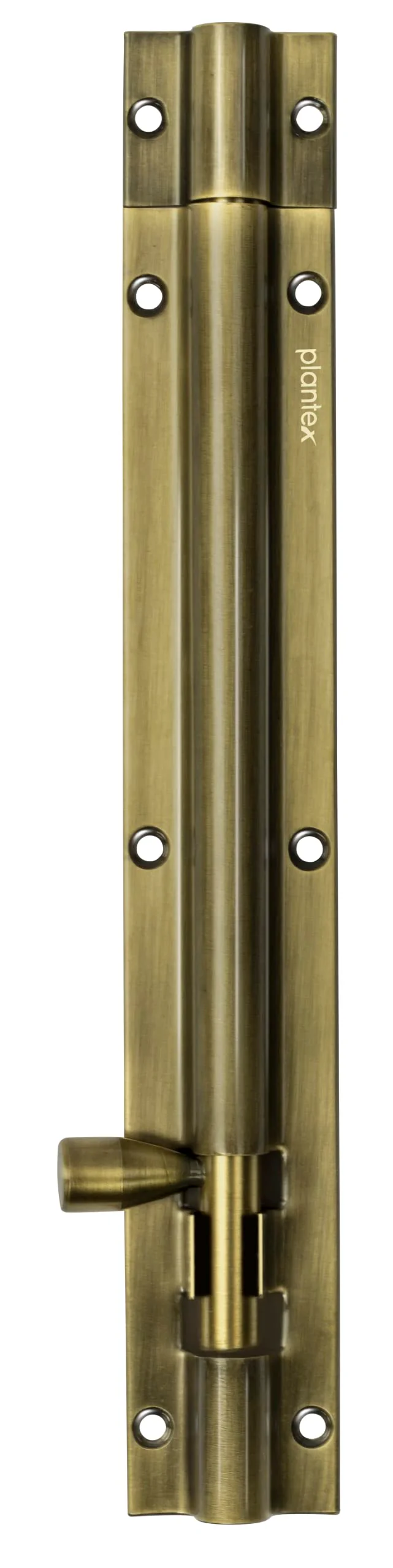 Plantex Stainless Steel 8-inch Tower Bolt/Tower Bolt for Home,Offices Doors and Windows/Tower Bolt for Main Door/Wardrobe Door Latch/Kundi/Chitakini/Door Latch for Windows (Brass Finish, Pack of 2) - Image 6