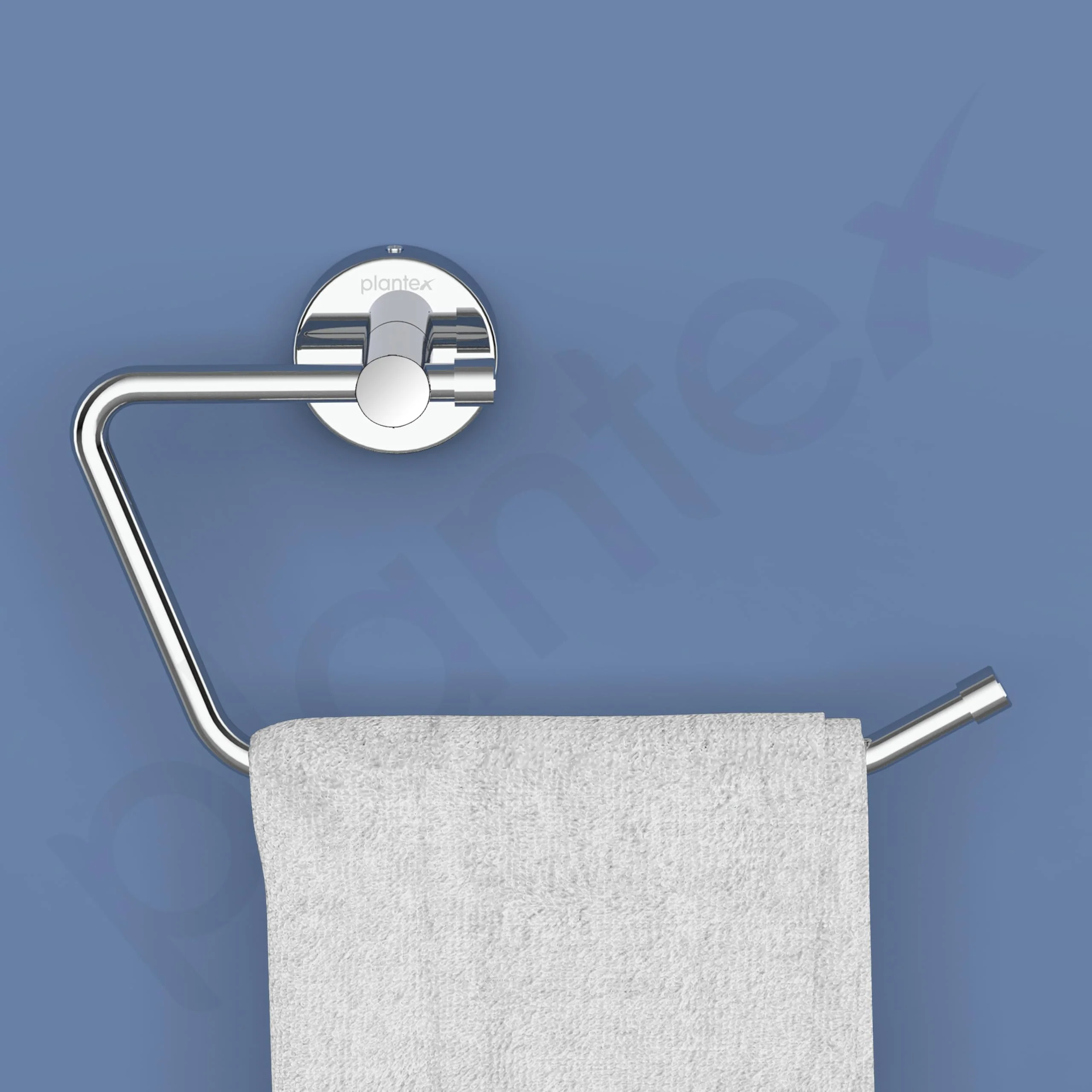 Plantex Stainless Steel Napkin Hanger for Washbasin/Towel Ring for Bathroom/Kitchen/Towel Hanger/Bathroom Accessories (Chrome) - Image 6