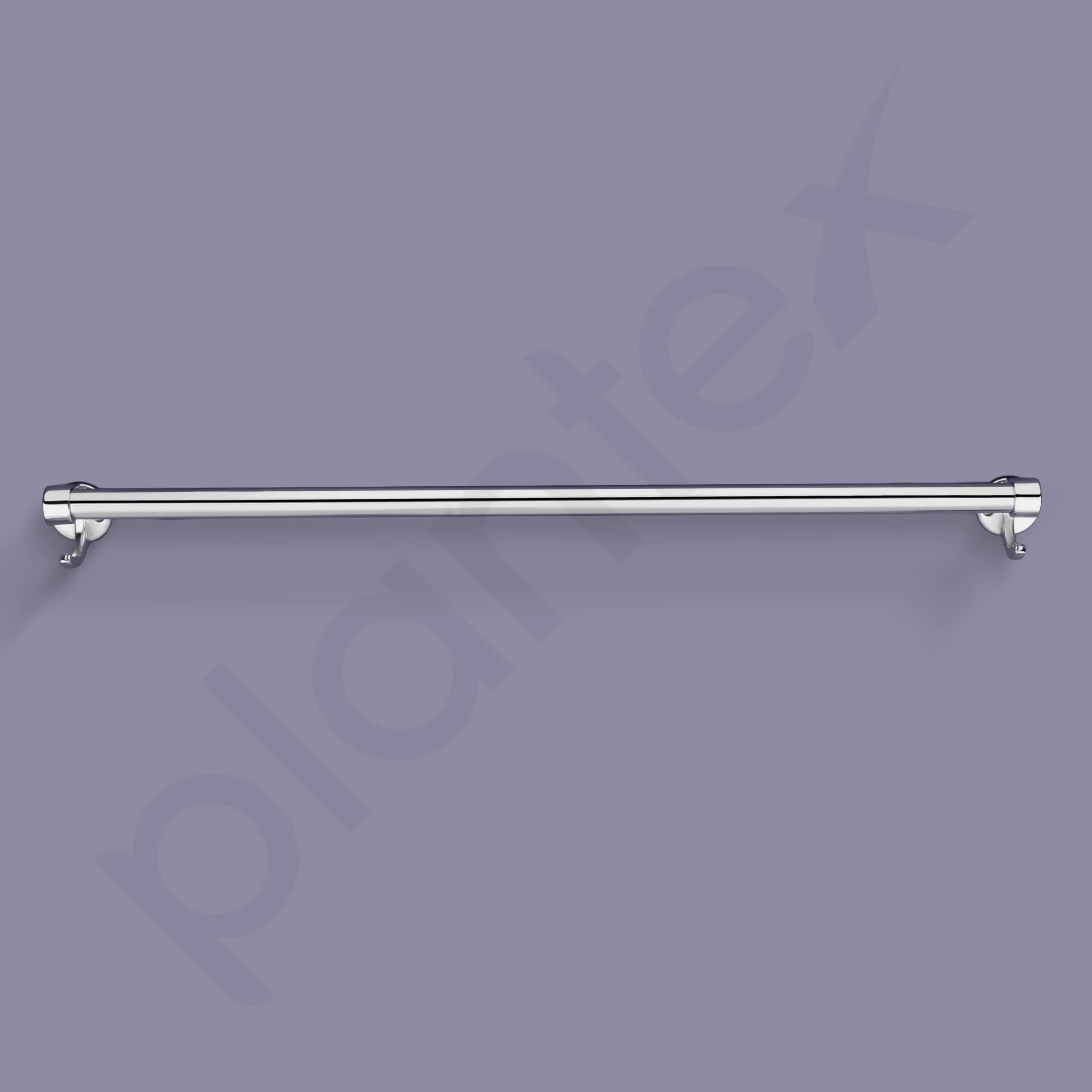 Plantex Stainless Steel Towel Hanger for Bathroom/Single Towel Rod/Bar/Towel Stand/Bathroom Accessories(18 Inch-Chrome) - Image 6