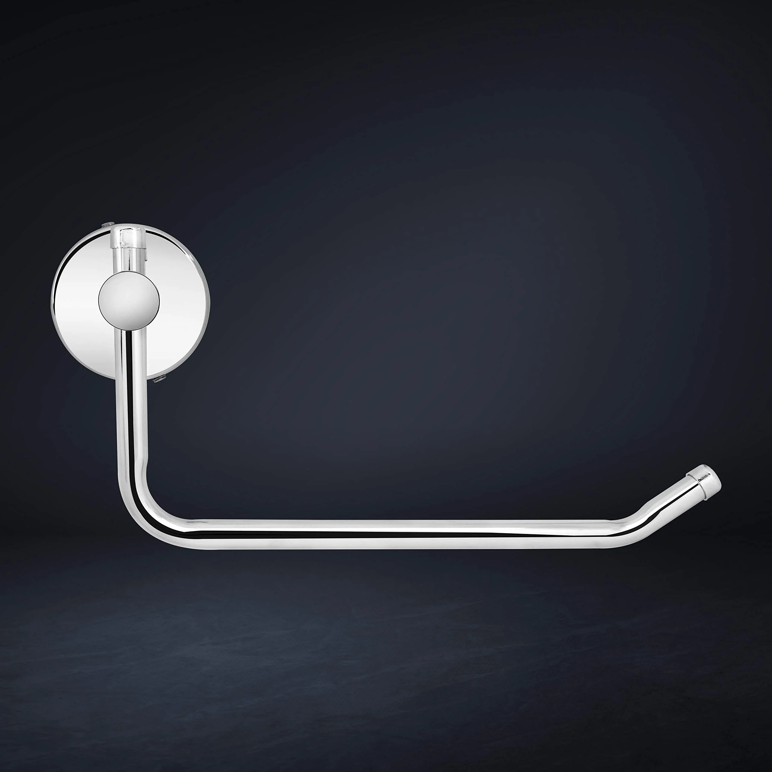 Plantex Stainless Steel Towel Ring for Bathroom/Wash Basin/Napkin-Towel Hanger/Bathroom Accessories - (Chrome - L Shape) - Pack of 2 - Image 4