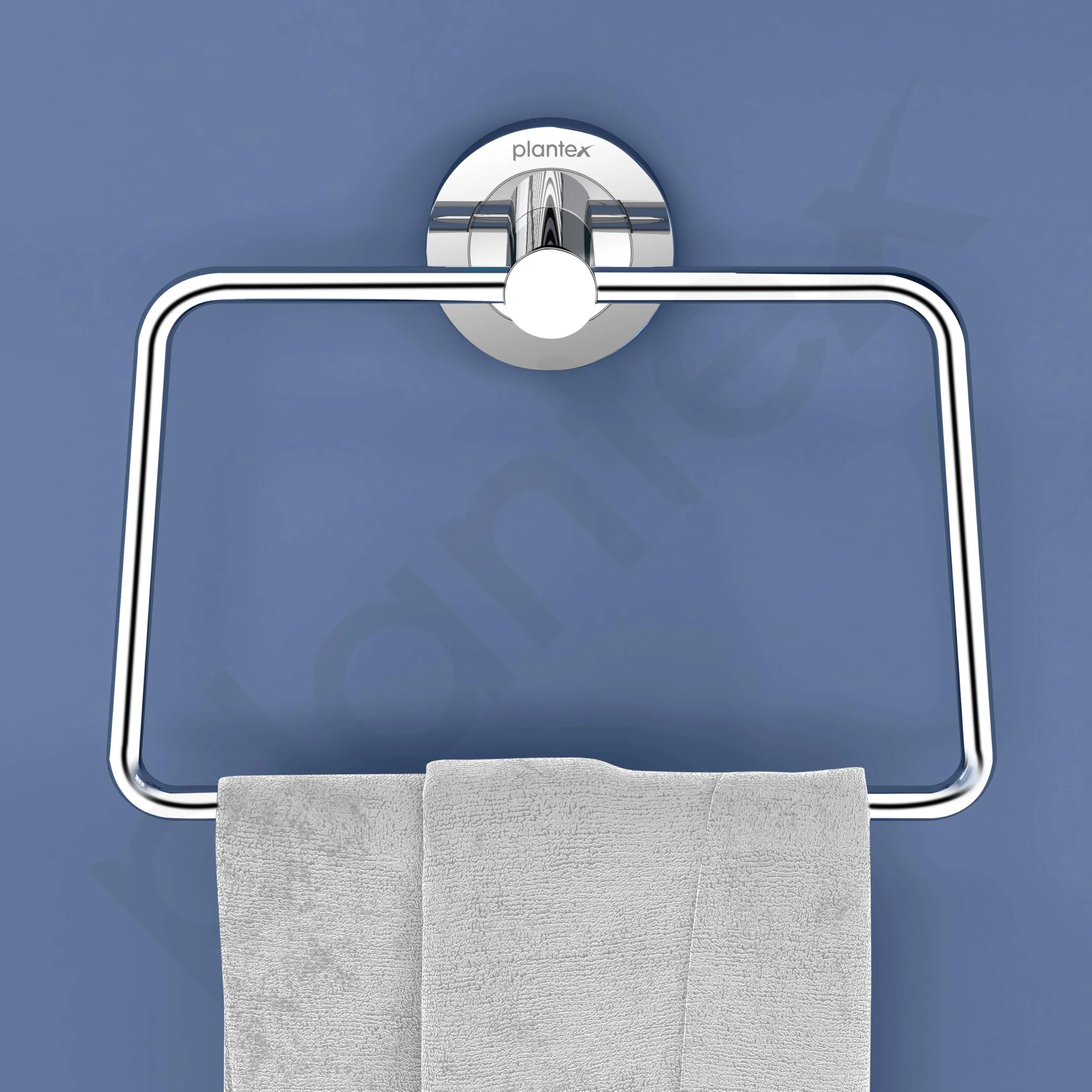 Plantex Stainless Steel Towel Ring for Wash Basin/Towel Hanger for Bathroom/Napkin Hanger/Napkin Ring/Bathroom Accessories (Chrome - Trapezium) - Image 7