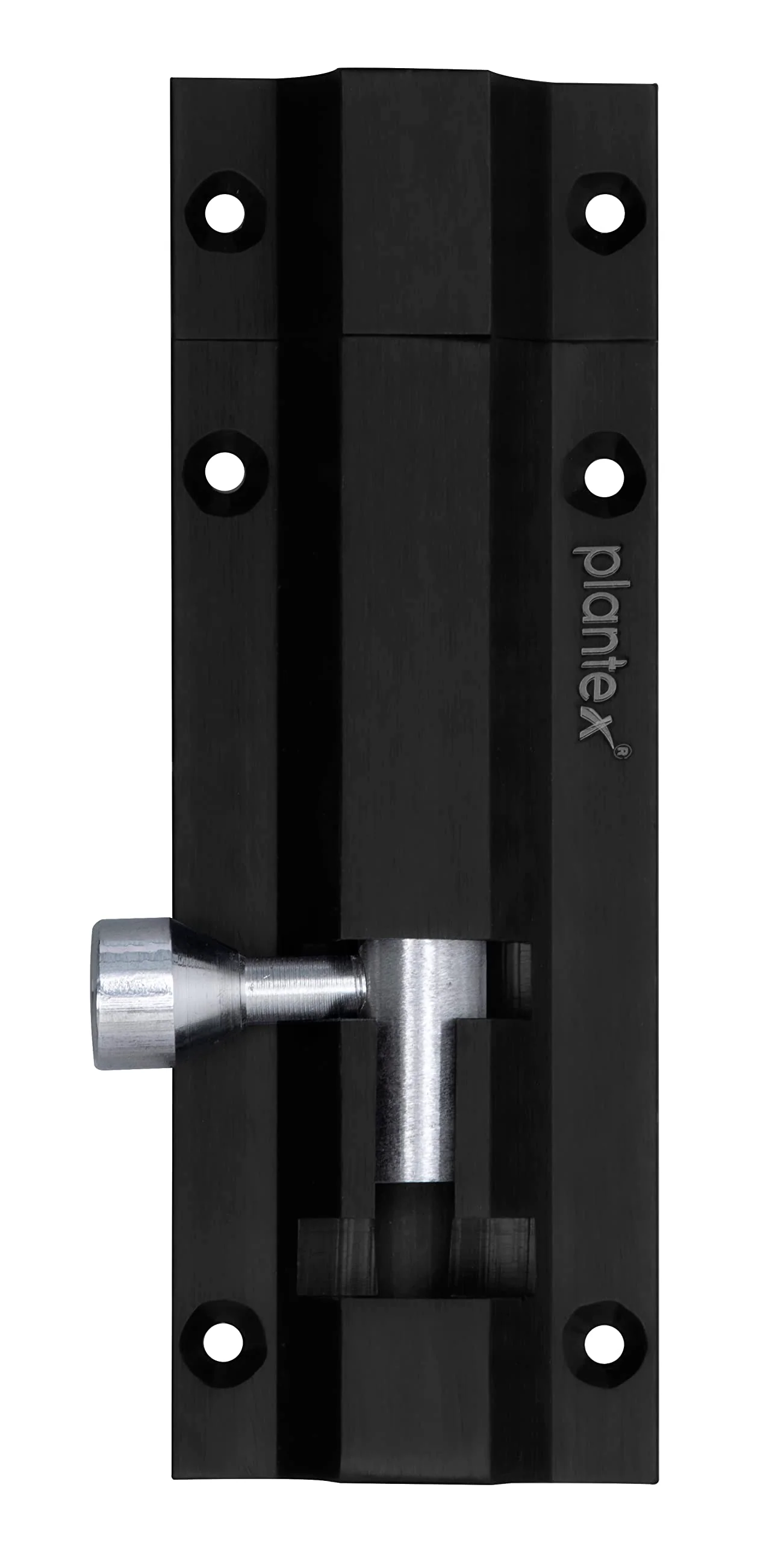 Plantex Stainless Steel Tower Bolt/Tower Bolt for Home,Offices Doors and Windows/Tower Bolt for Main Door/Door Latch/Kundi/Chitakini/Door Latch for Windows - Pack of 2 (Black Finish, 4 inch) - Image 7