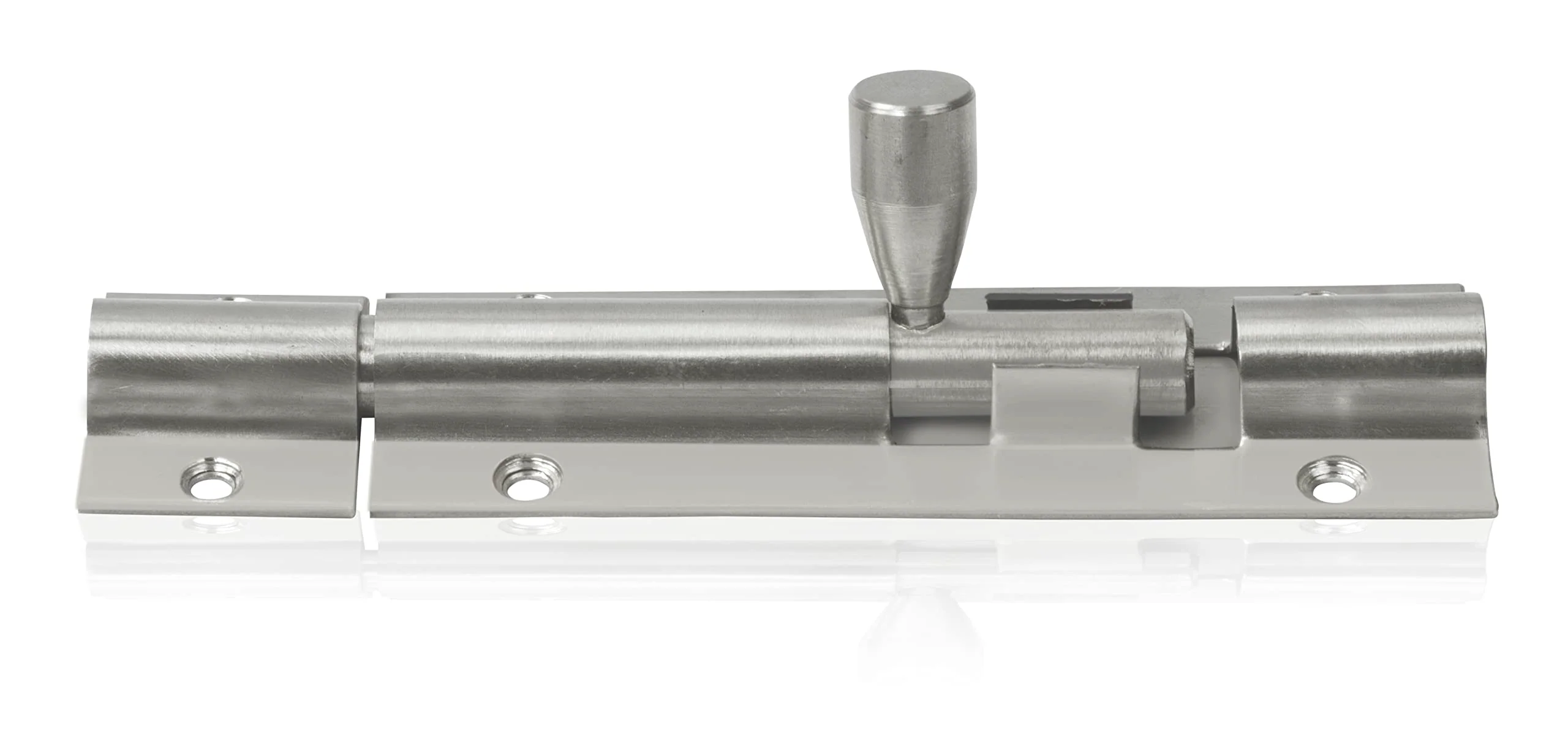 Plantex Stainless Steel Tower Bolt/Tower Bolt for Home,Offices Doors and Windows/Tower Bolt for Main Door/Door Latch/Kundi/Chitakini/Door Latch for Windows - Pack of 2 (Chrome-Silver, 4 inch) - Image 5