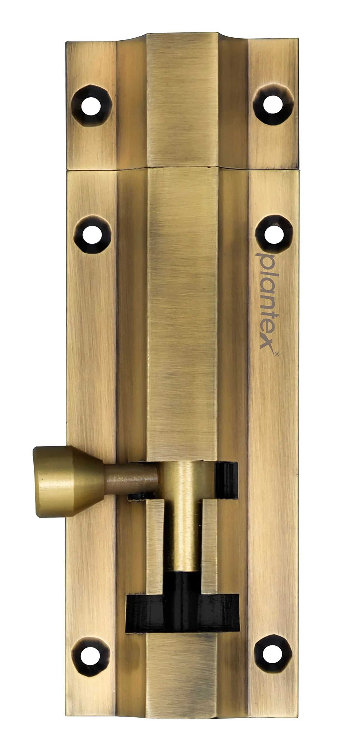 Plantex Stainless Steel Tower Bolt/Tower Bolt for Home,Offices Doors and Windows/Tower Bolt for Main Door/Door Latch/Kundi/Chitakini/Door Latch for Windows - Pack of 8 (Brass Finish, 4 inch) - Image 7