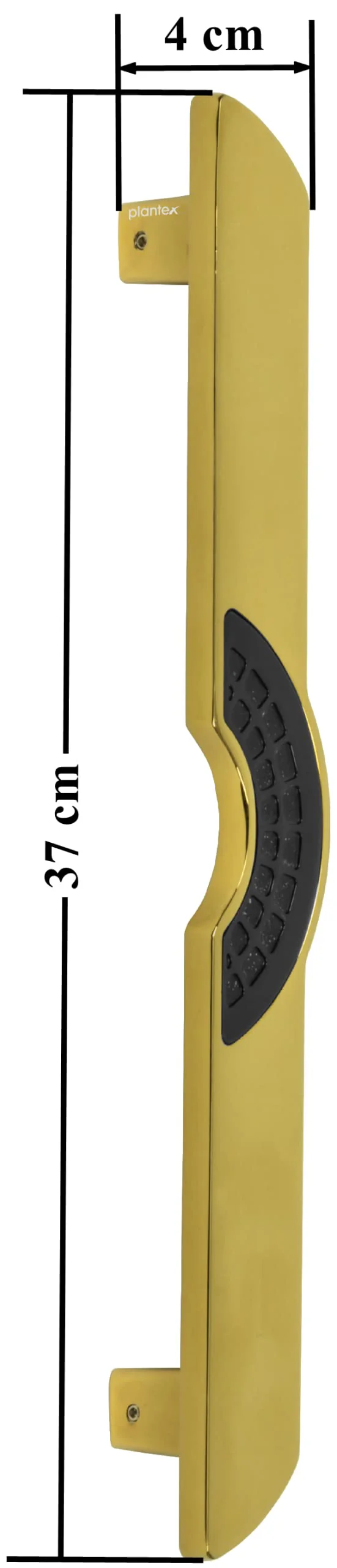 Plantex Ultron Door Handle for Main Door/Main Door Handle 15 Inch/Pull Push Door Handle for Glass & Wooden Door, Pack of 1 (316,Gold and Black Finish) - 3 Years Warranty, Pull Handle - Image 4