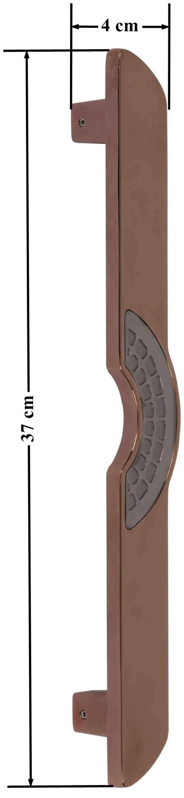 Plantex Ultron Door Handle for Main Door/Main Door Handle 15 Inch/Pull Push Door Handle for Glass & Wooden Door, Pack of 1 (316,Rose Gold and Grey Finish) - 3 Years Warranty, Pull Handle - Image 4