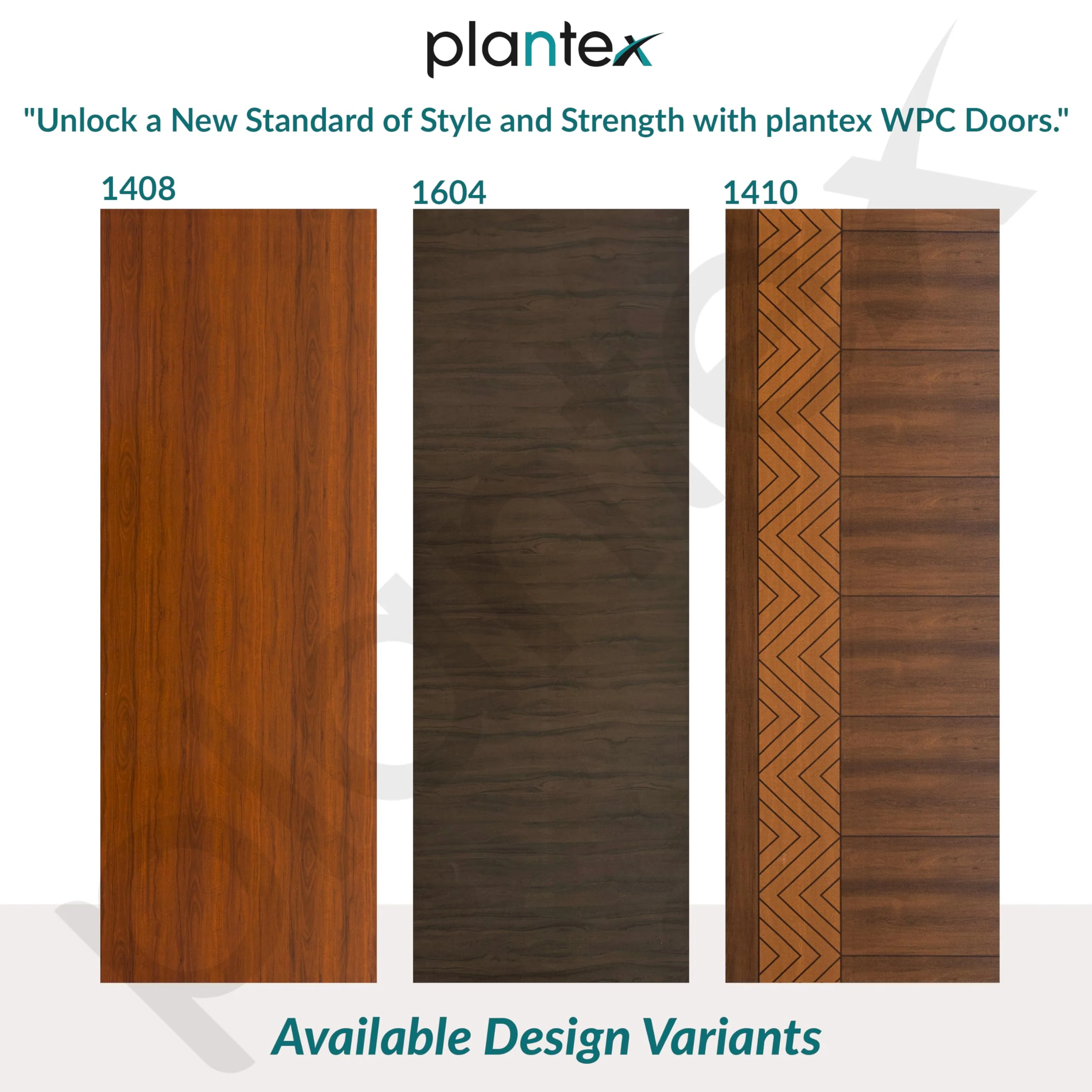 Plantex Wpc Doors For Home (25 mm - Thickness)/Waterproof Bathroom Door/2.25X6.5 Feet Wooden Finished Door For Office/Balcony/Kitchen, Density-600 (27X78 inch, 19.5 Kg- Ember Pattern), Brown - Image 7